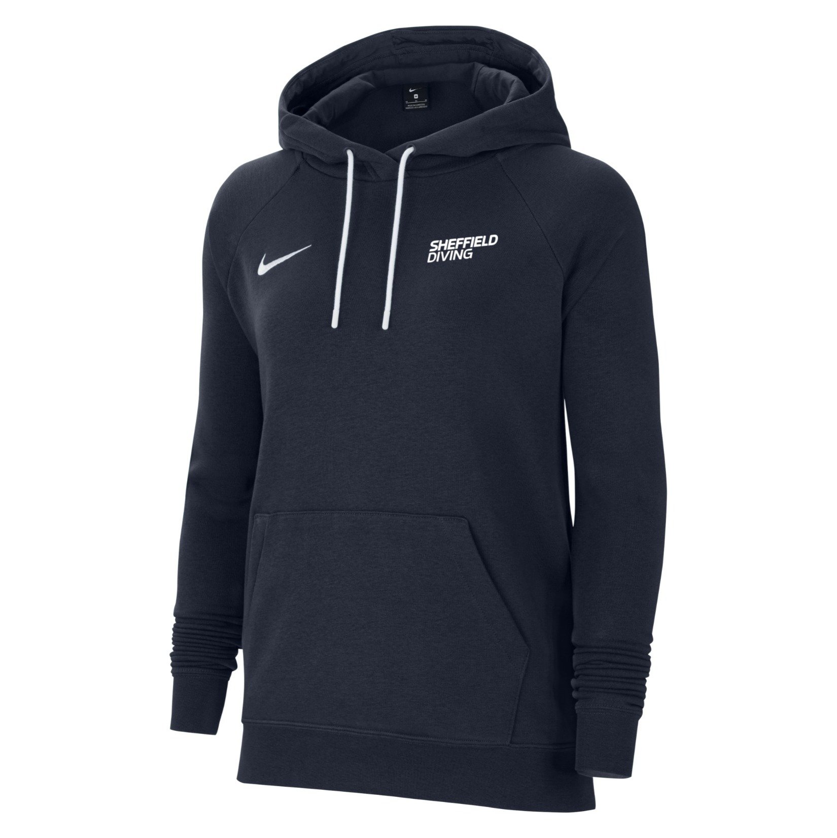 Nike Team Club 20 Hoodie (W) - Obsidian/White/White