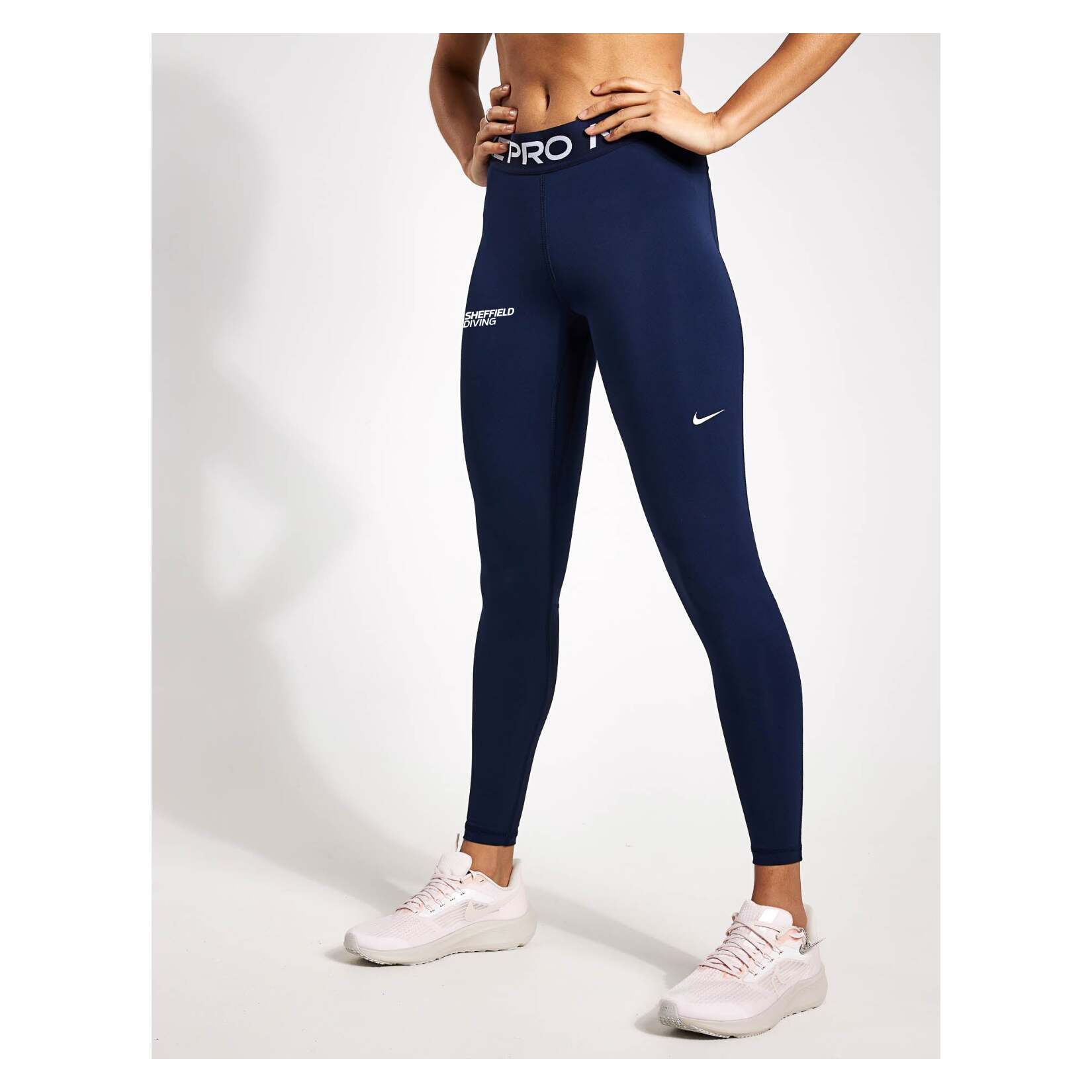 Nike Pro 365 Tights - Obsidian/White