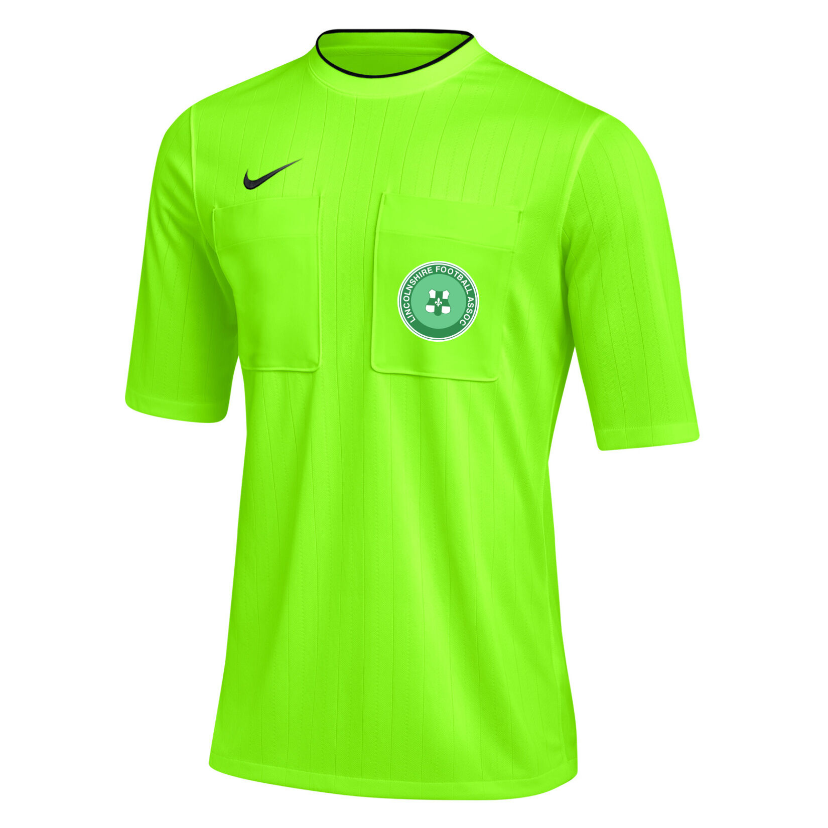 Nike Dry Referee II Top S/S - Volt/Black