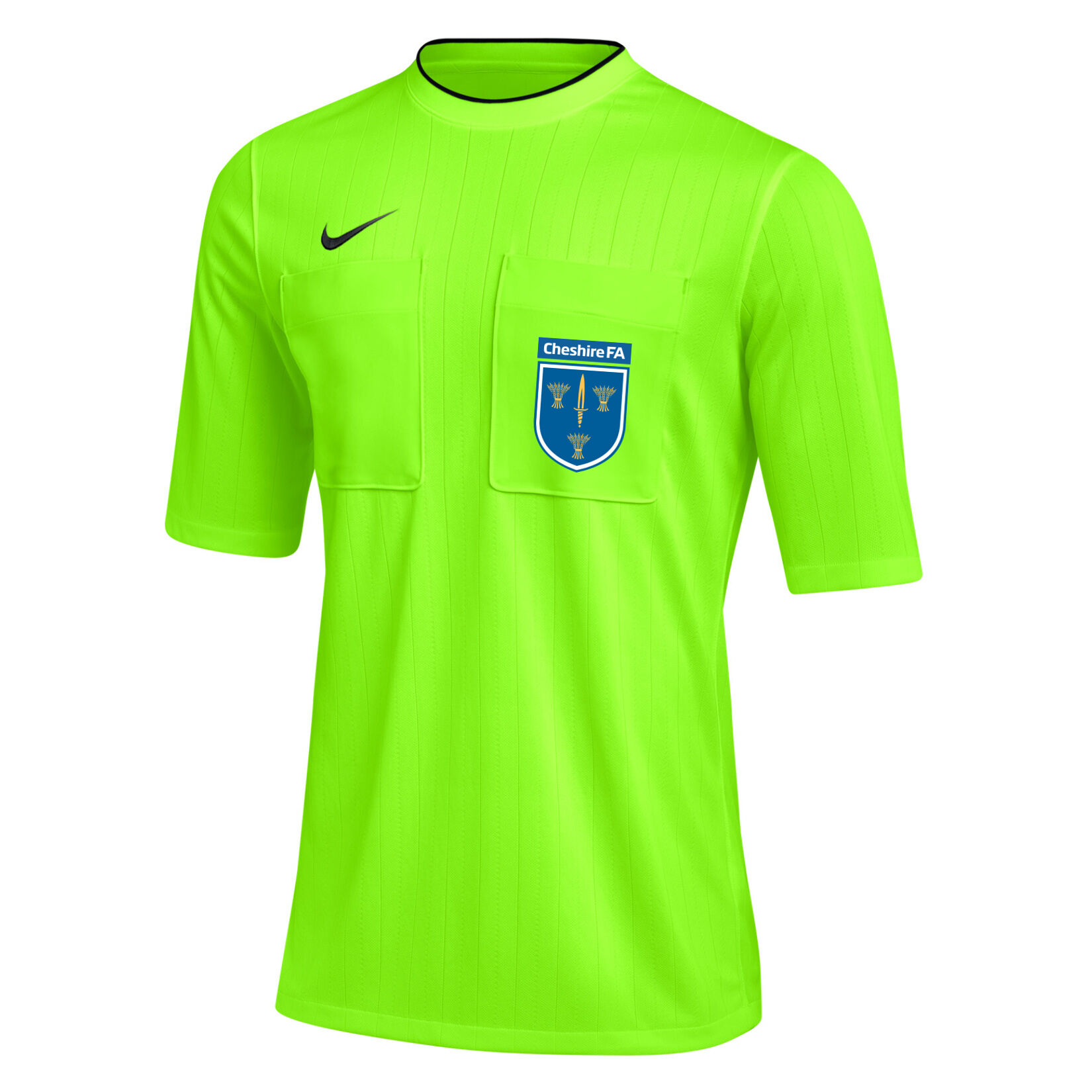Nike Dry Referee II Top S/S - Volt/Black