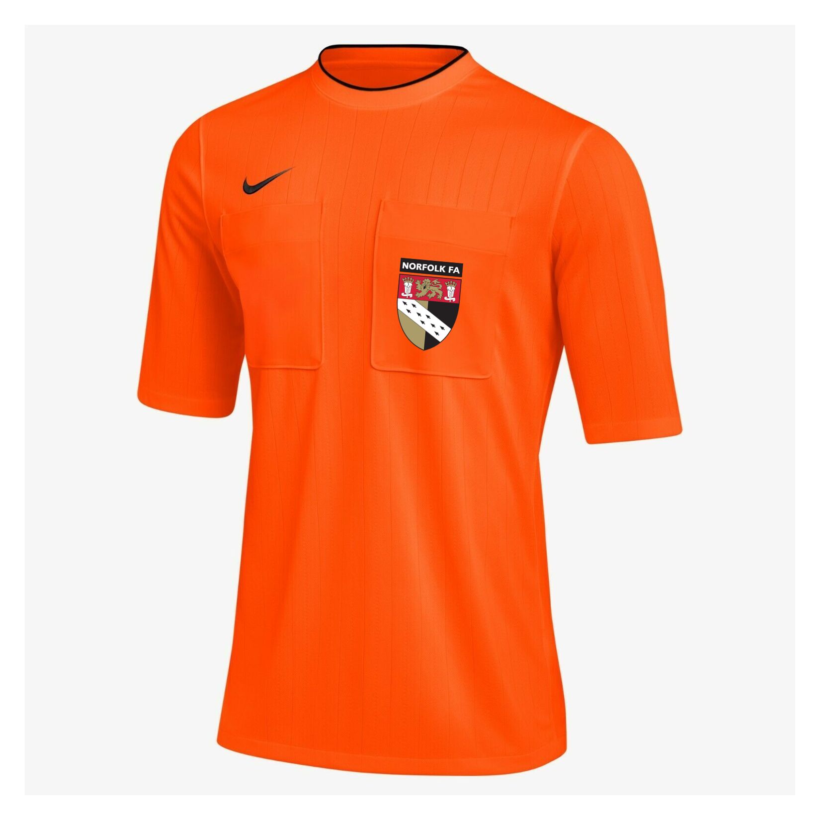 Nike Dry Referee II Top S/S - Safety Orange/Black