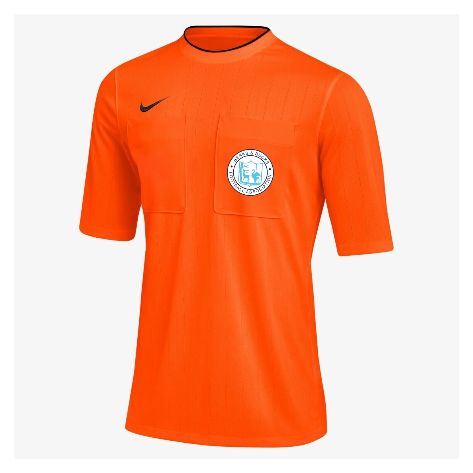 Nike Dry Referee II Top S/S - Safety Orange/Black