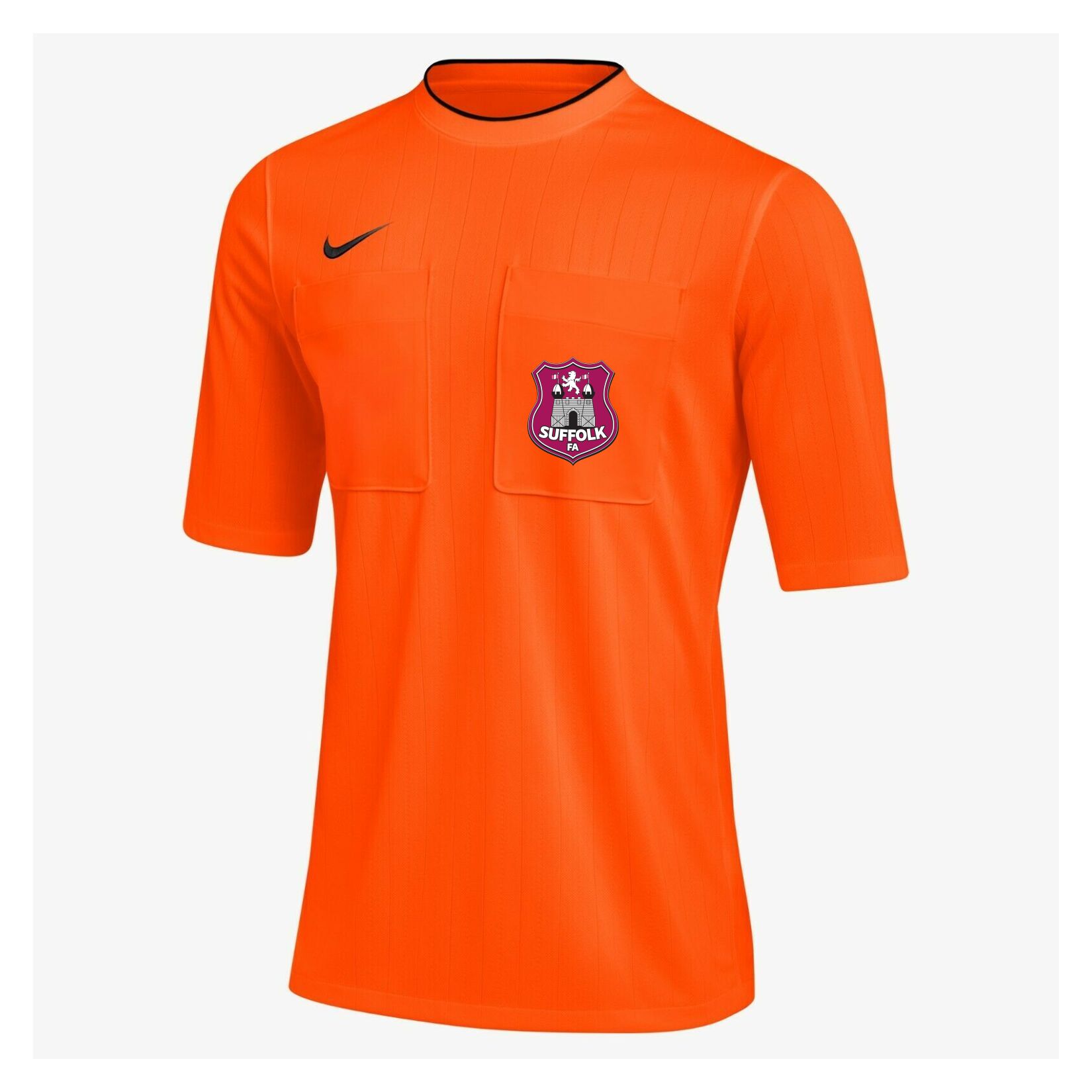 Nike Dry Referee II Top S/S - Safety Orange/Black