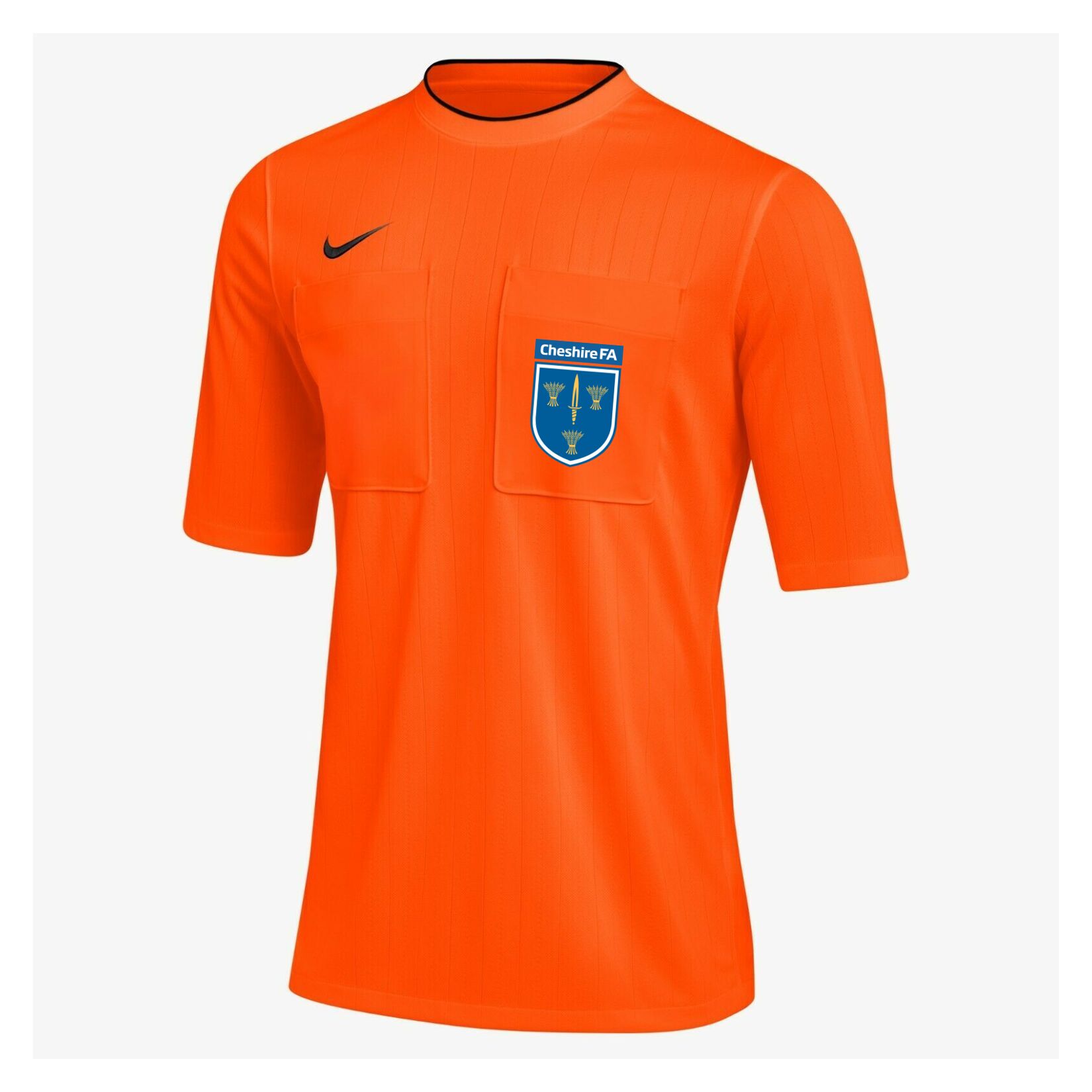 Nike Dry Referee II Top S/S - Safety Orange/Black