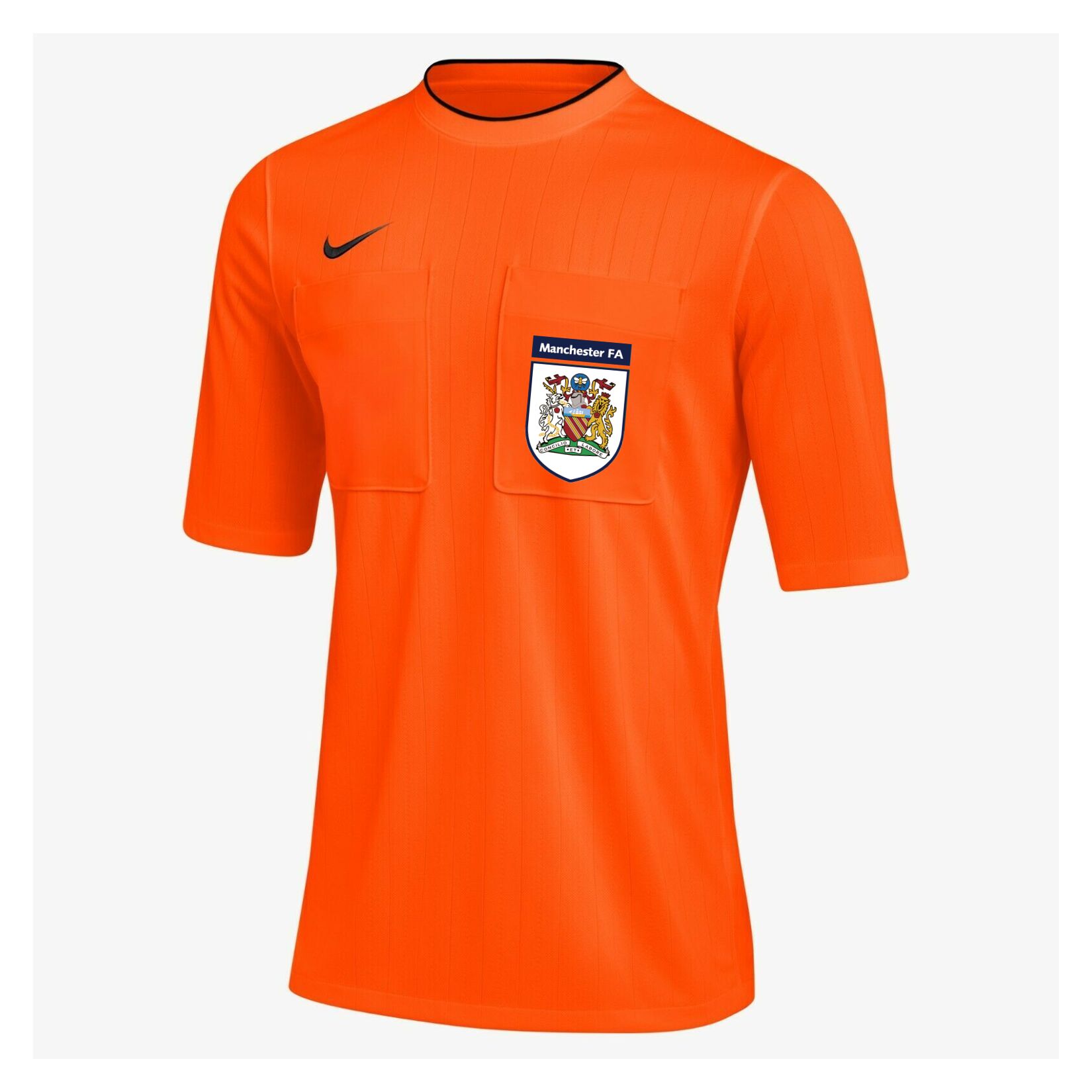 Nike Dry Referee II Top S/S - Safety Orange/Black