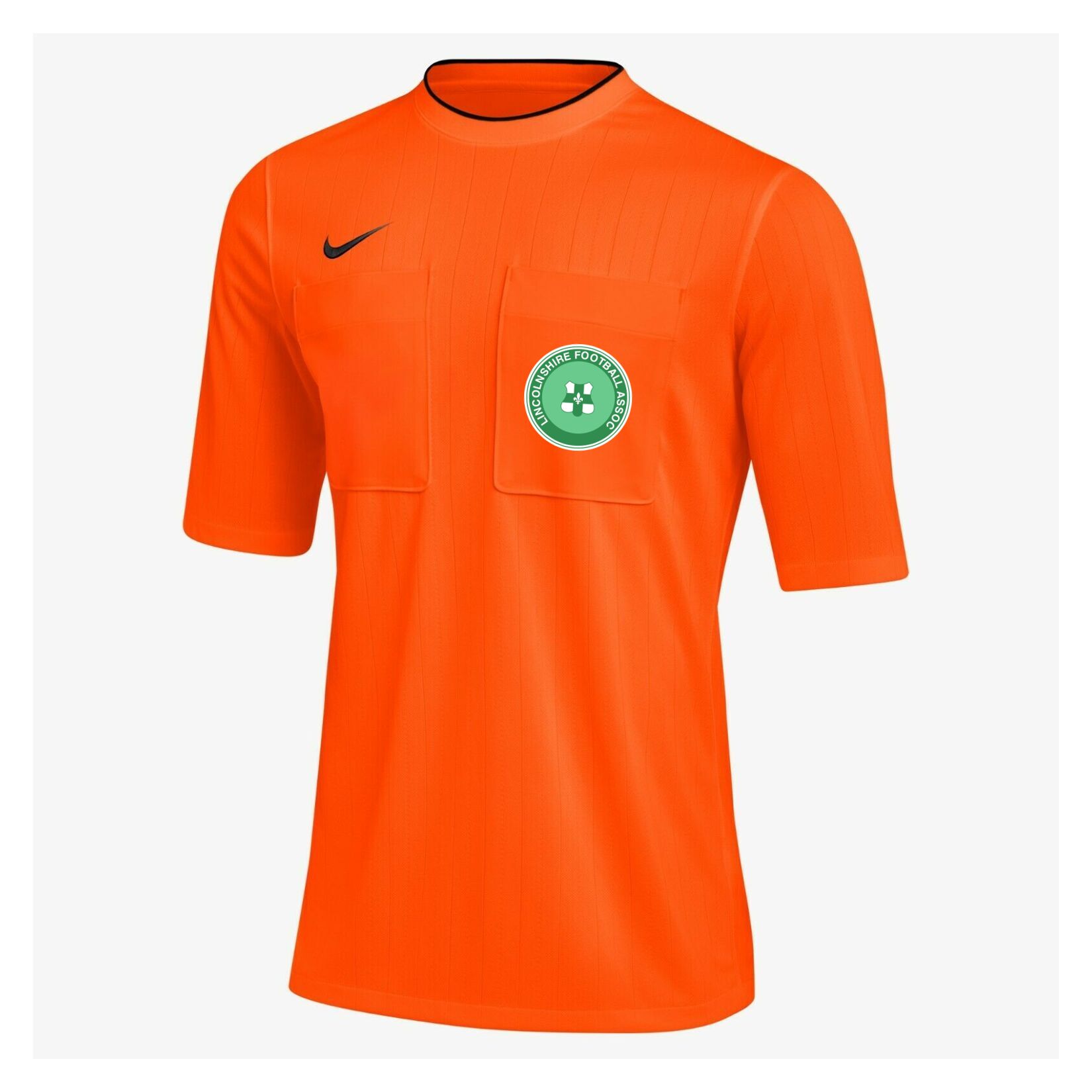 Nike Dry Referee II Top S/S - Safety Orange/Black