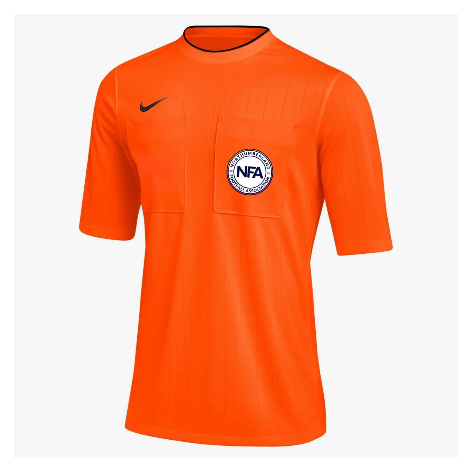 Nike Dry Referee II Top S/S - Safety Orange/Black