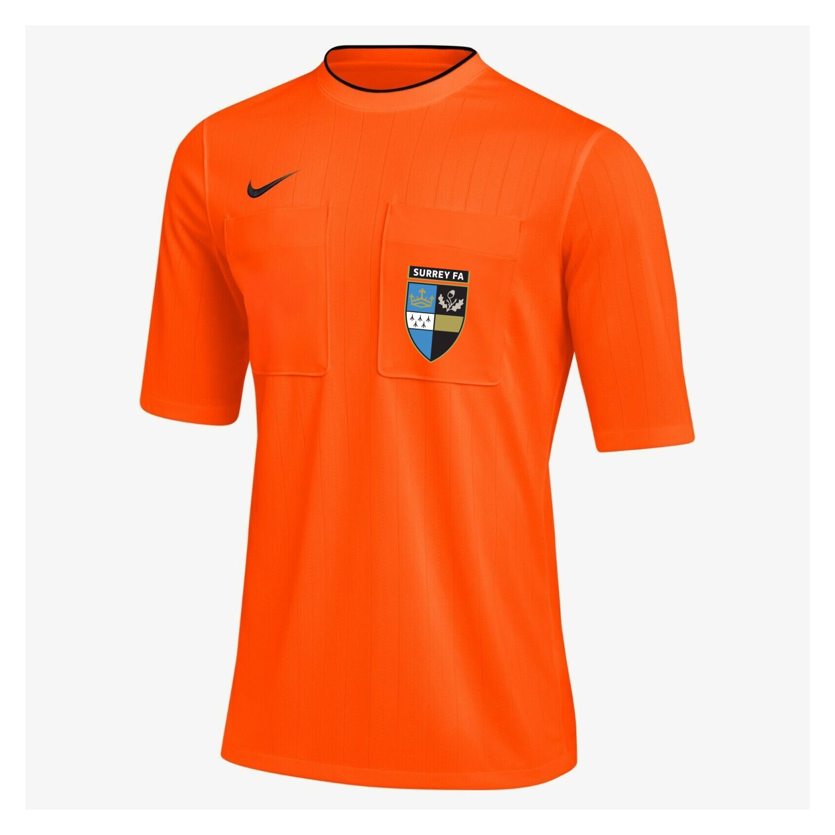 Nike Dry Referee II Top S/S - Safety Orange/Black