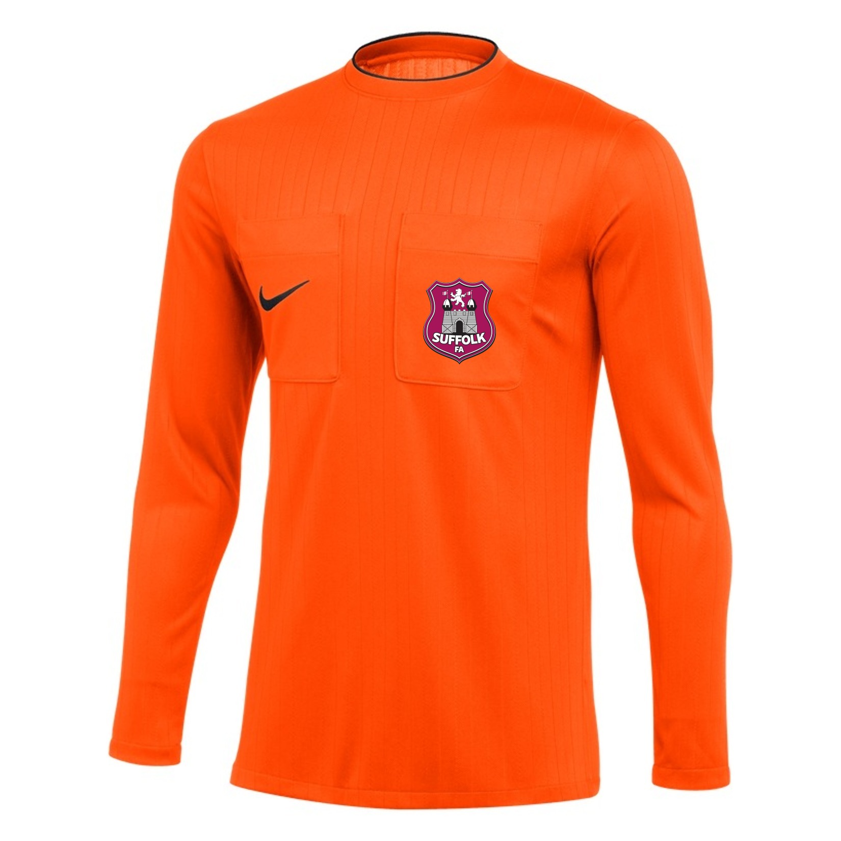 Nike Dry Referee II Top L/S - Safety Orange/Black