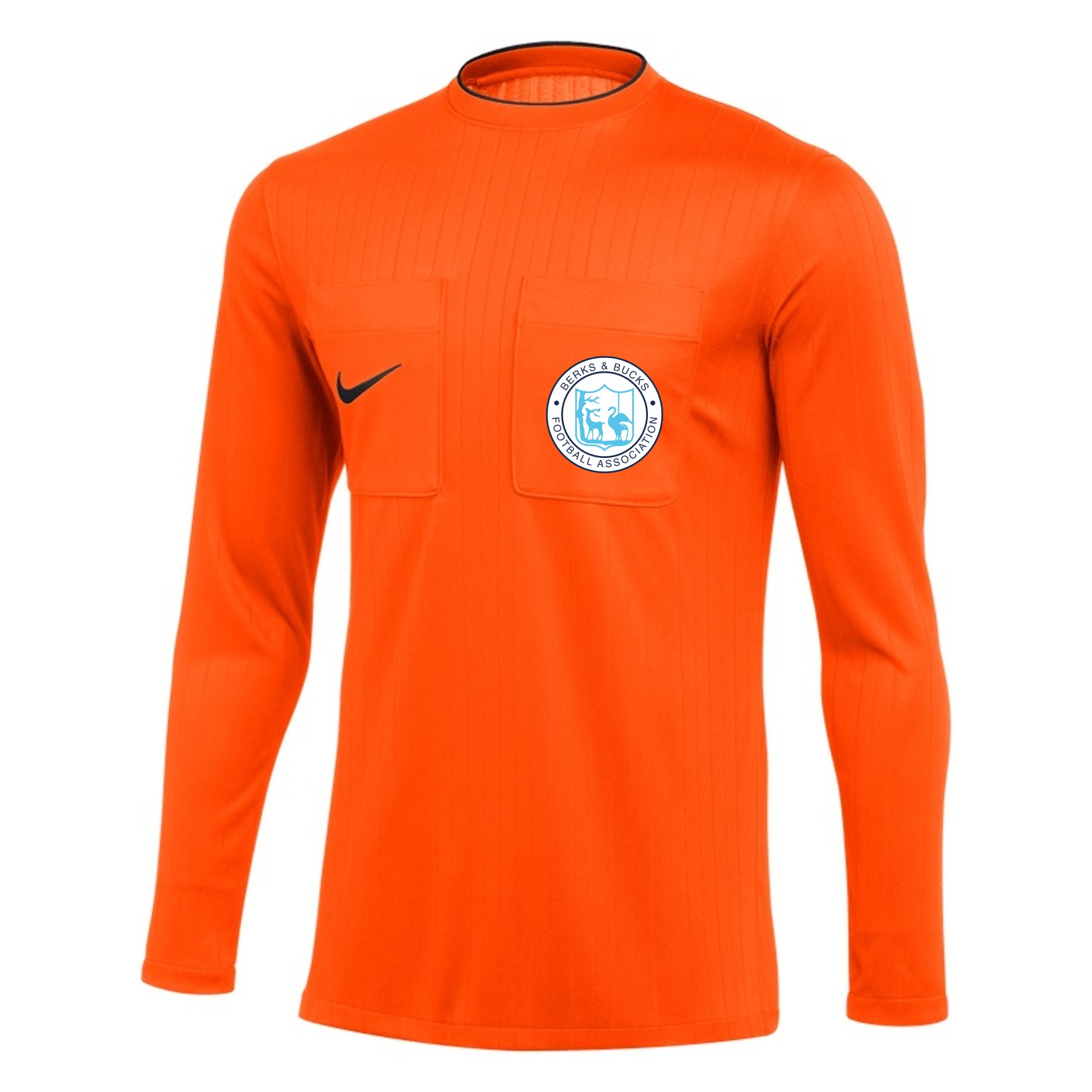 Nike Dry Referee II Top L/S - Safety Orange/Black