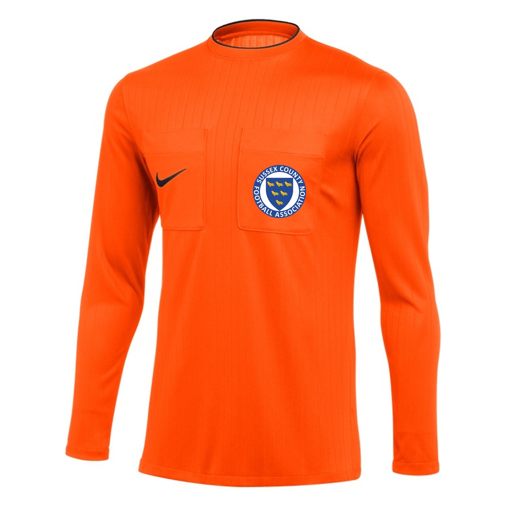 Nike Dry Referee II Top L/S - Safety Orange/Black
