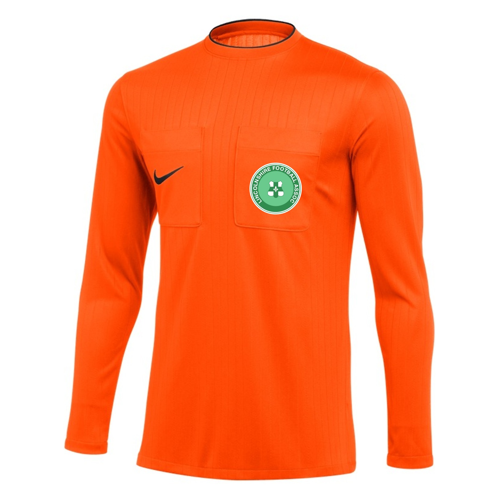 Nike Dry Referee II Top L/S - Safety Orange/Black