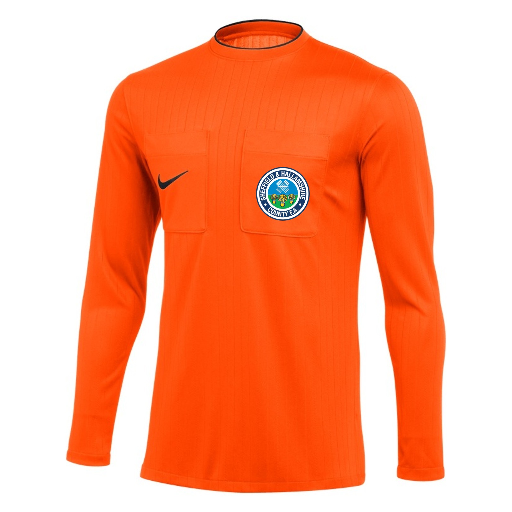 Nike Dry Referee II Top L/S - Safety Orange/Black