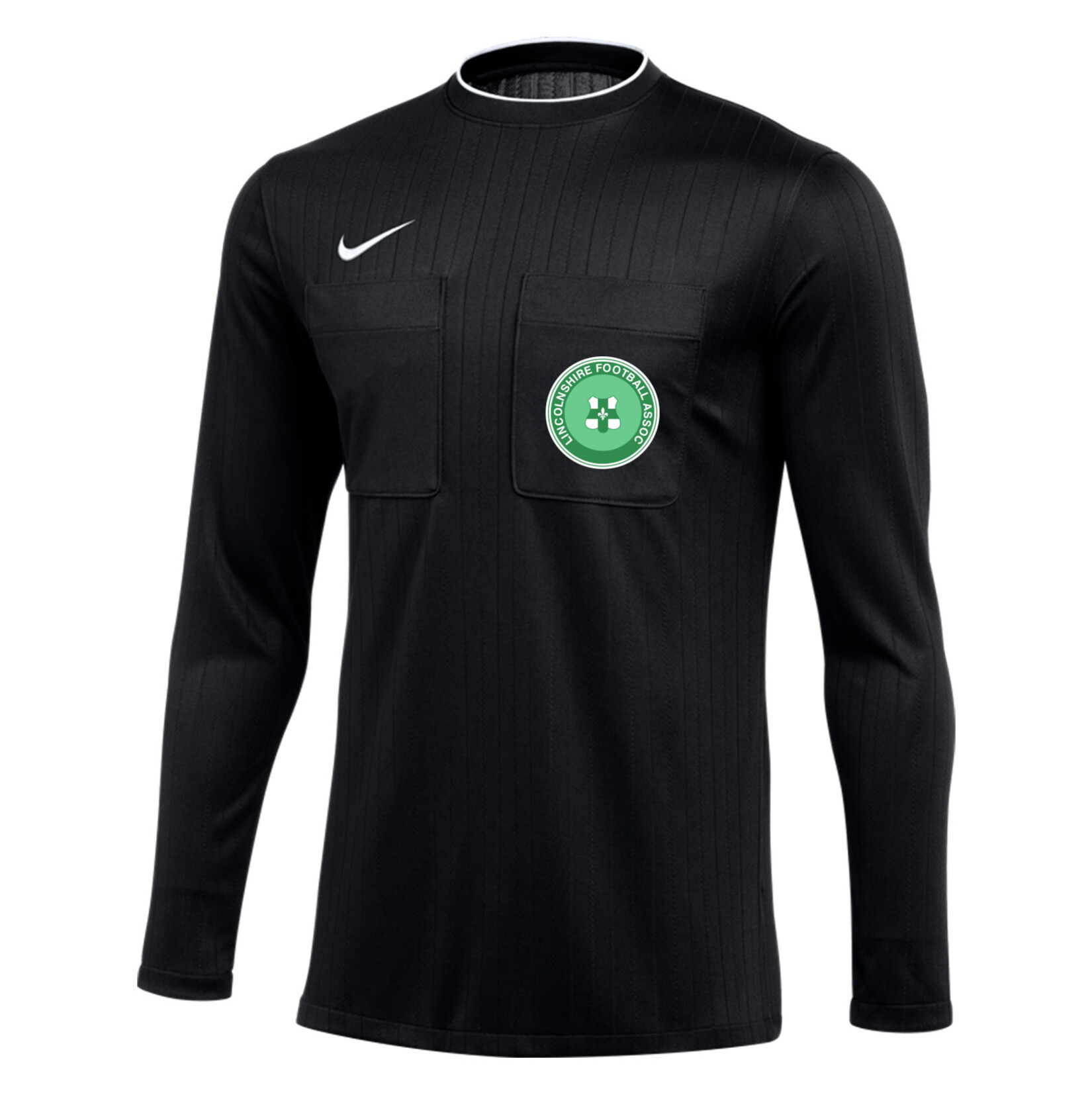 Nike Dry Referee II Top L/S - Black/White