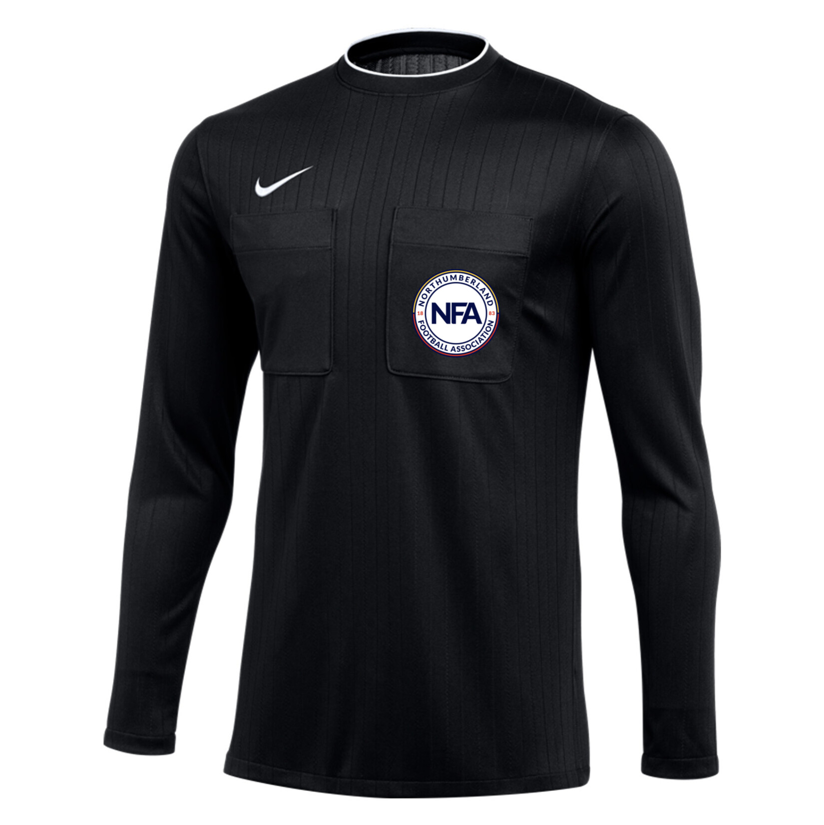 Nike Dry Referee II Top L/S - Black/White