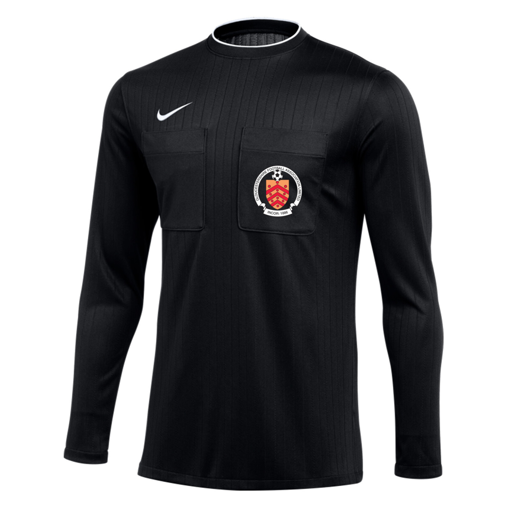 Nike Dry Referee II Top L/S - Black/White