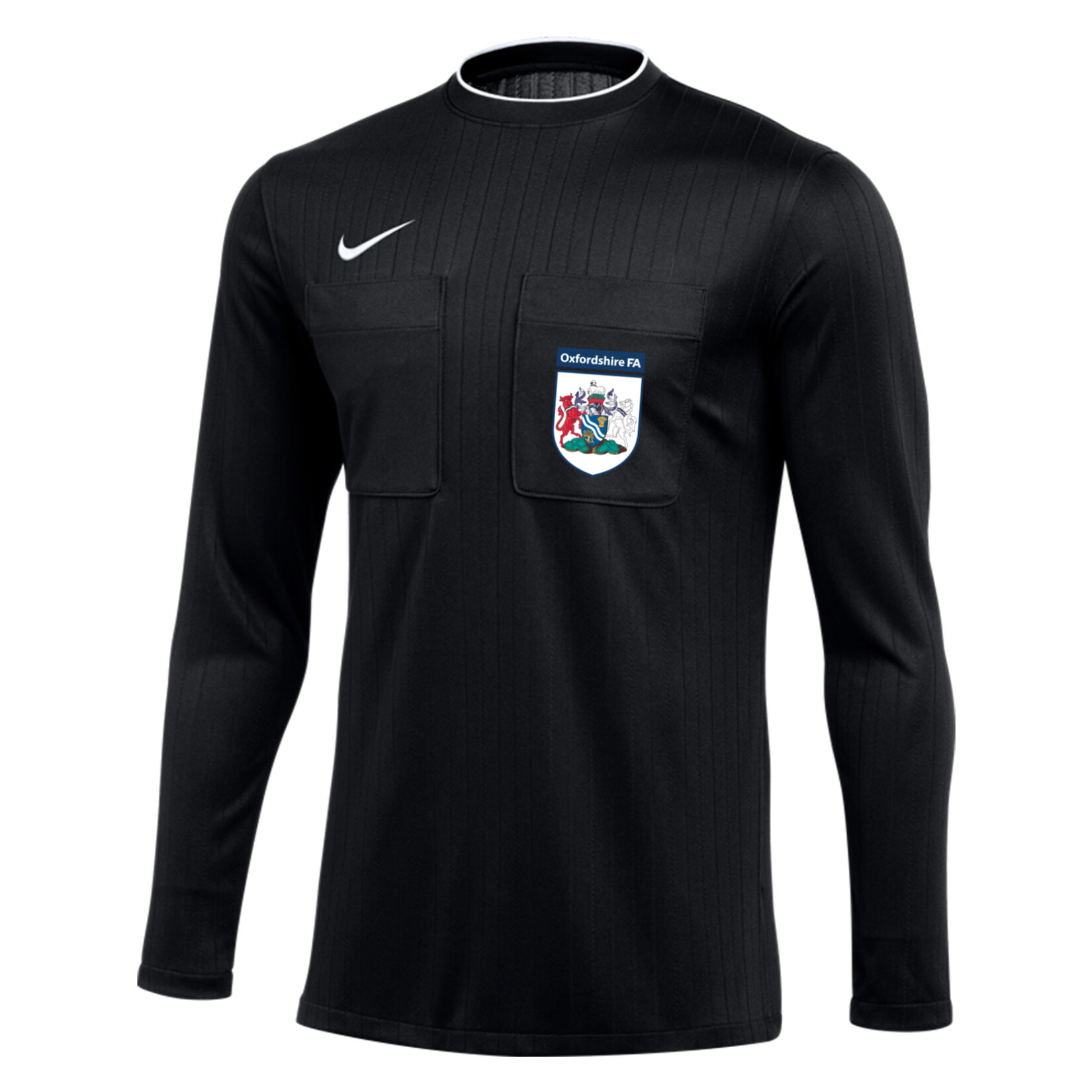 Nike Dry Referee II Top L/S - Black/White