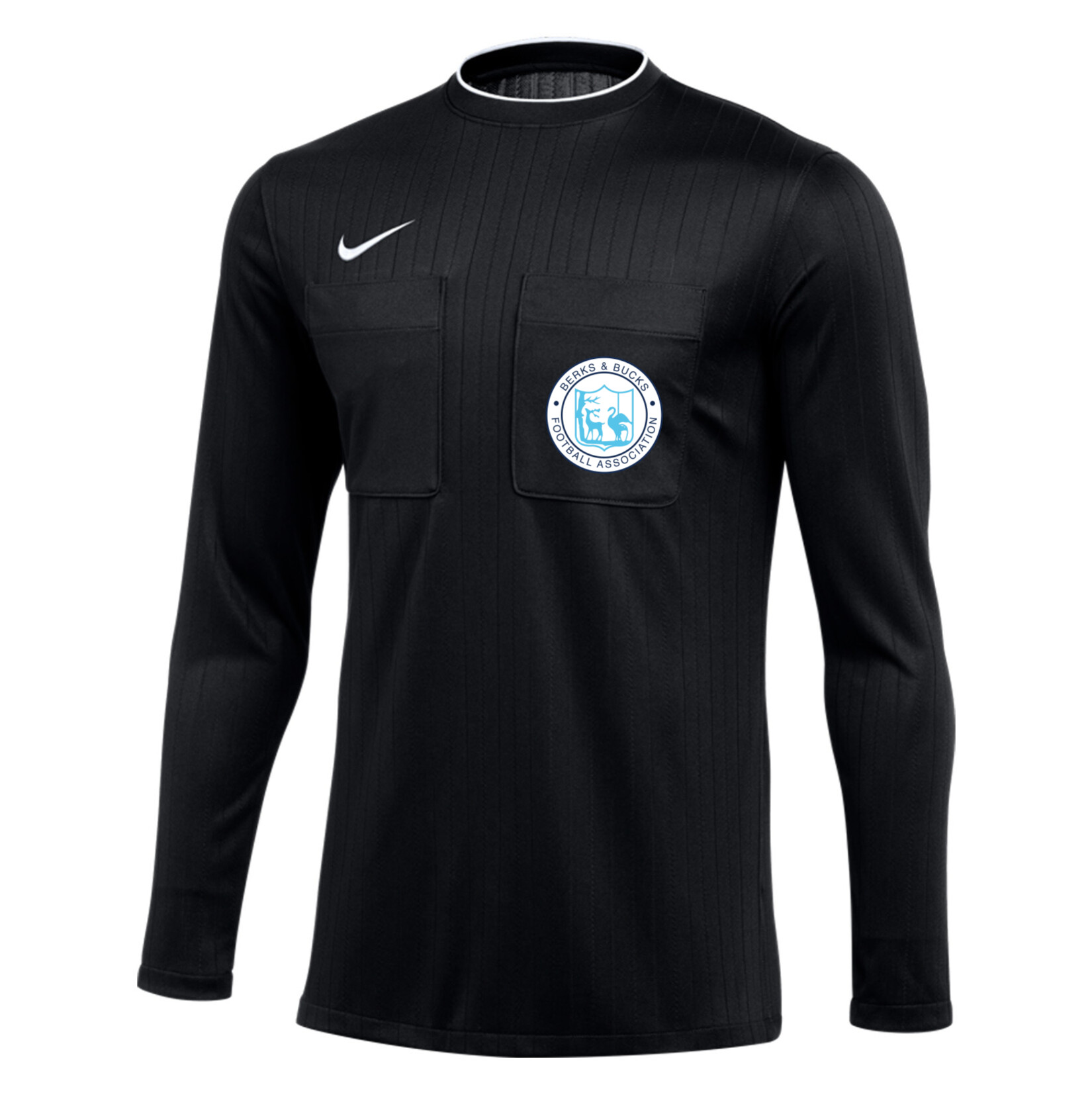 Nike Dry Referee II Top L/S - Black/White