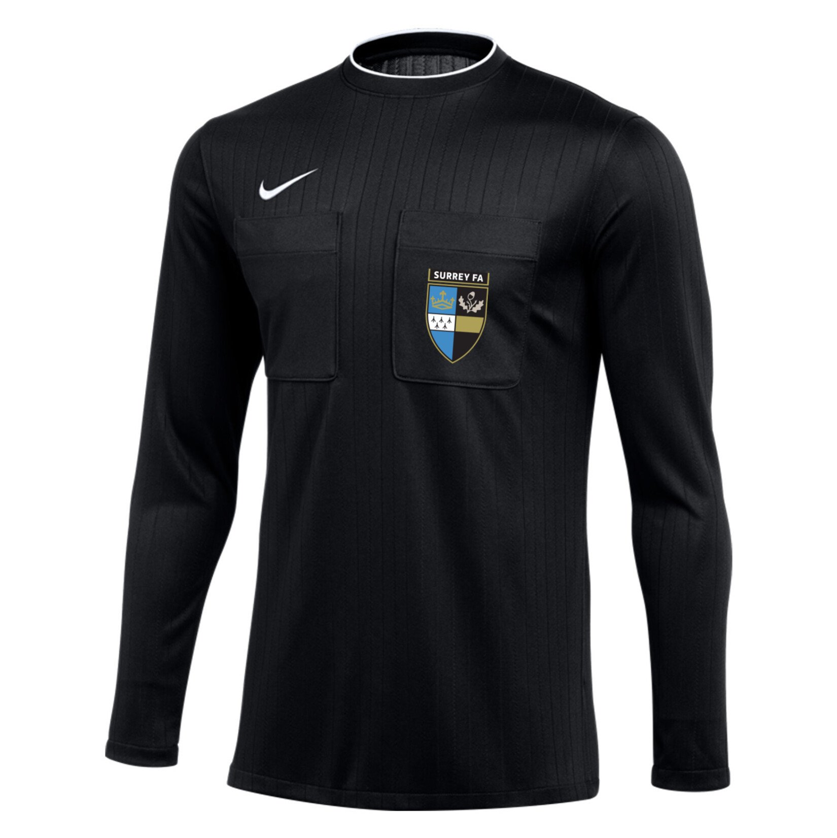 Nike Dry Referee II Top L/S - Black/White