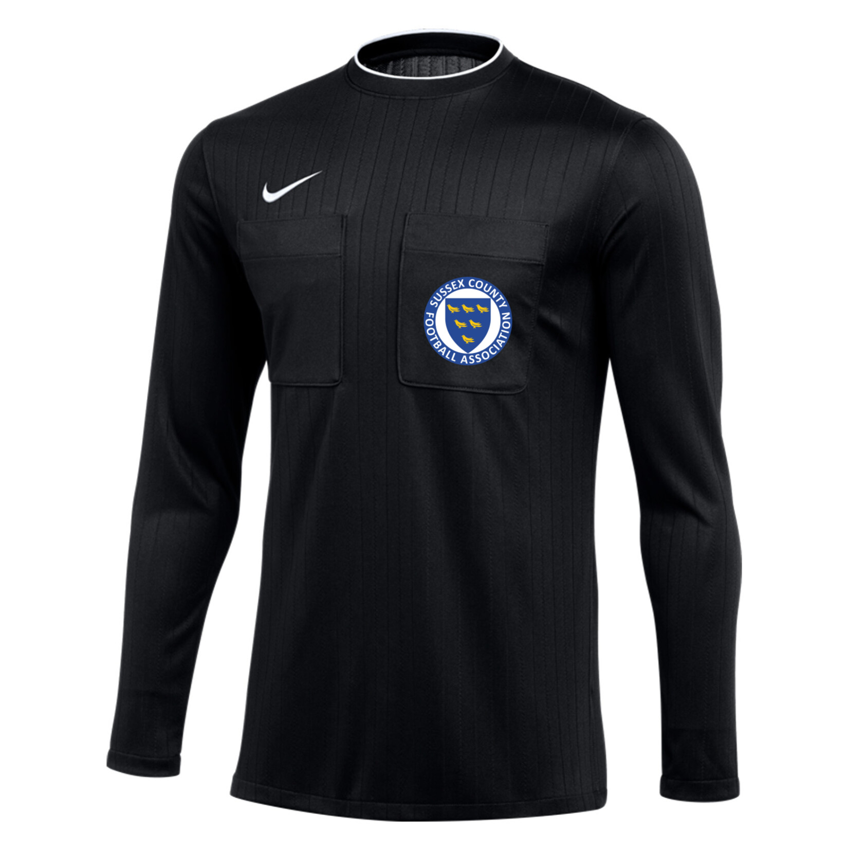 Nike Dry Referee II Top L/S - Black/White