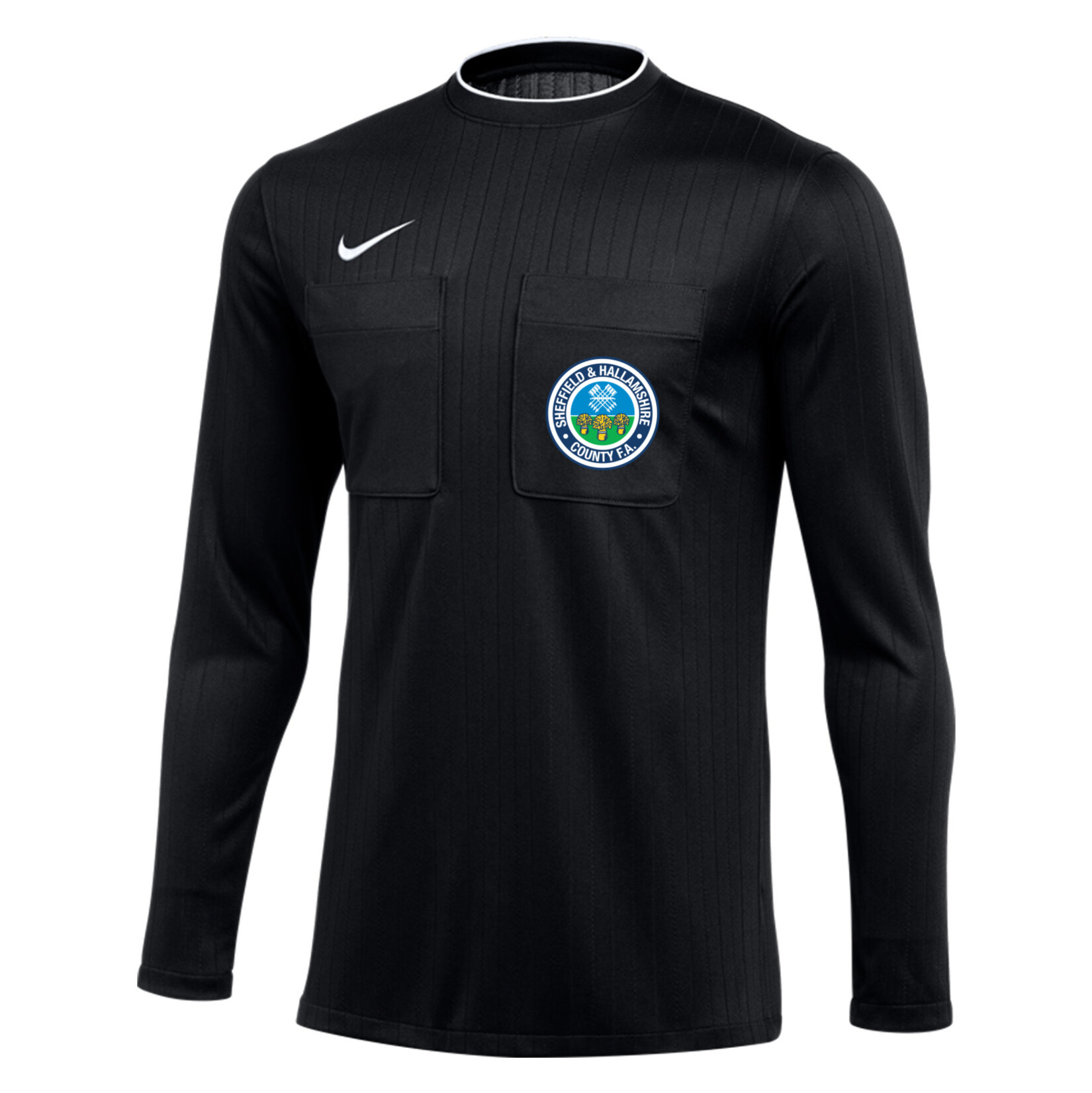 Nike Dry Referee II Top L/S - Black/White
