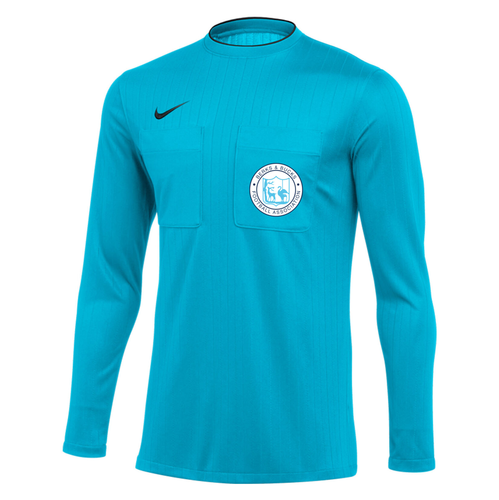 Nike Dry Referee II Top L/S - Chlorine Blue/Black
