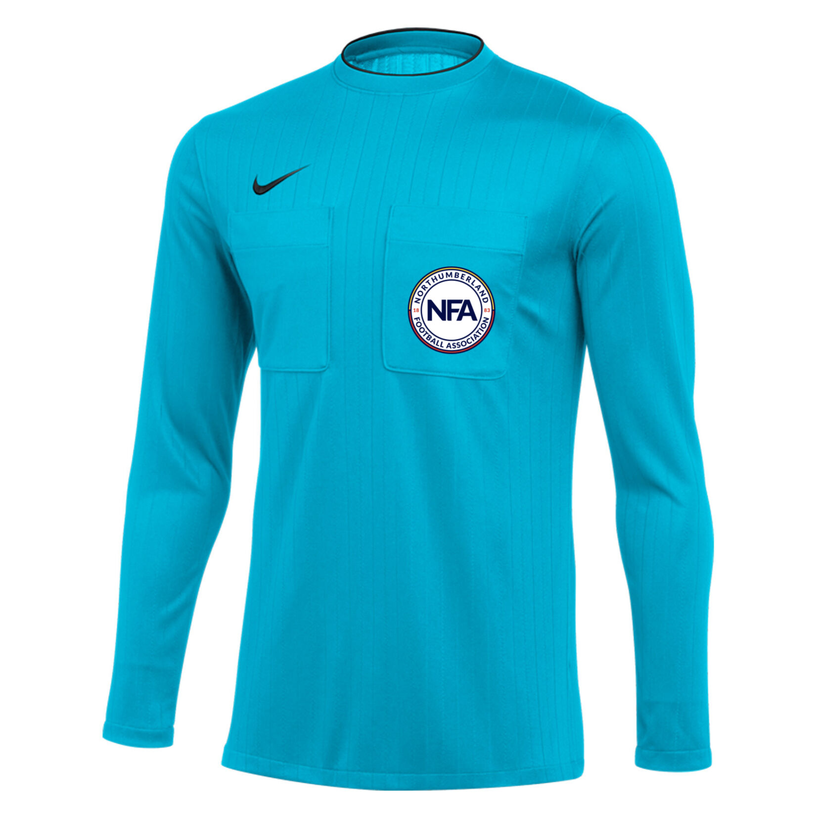 Nike Dry Referee II Top L/S - Chlorine Blue/Black