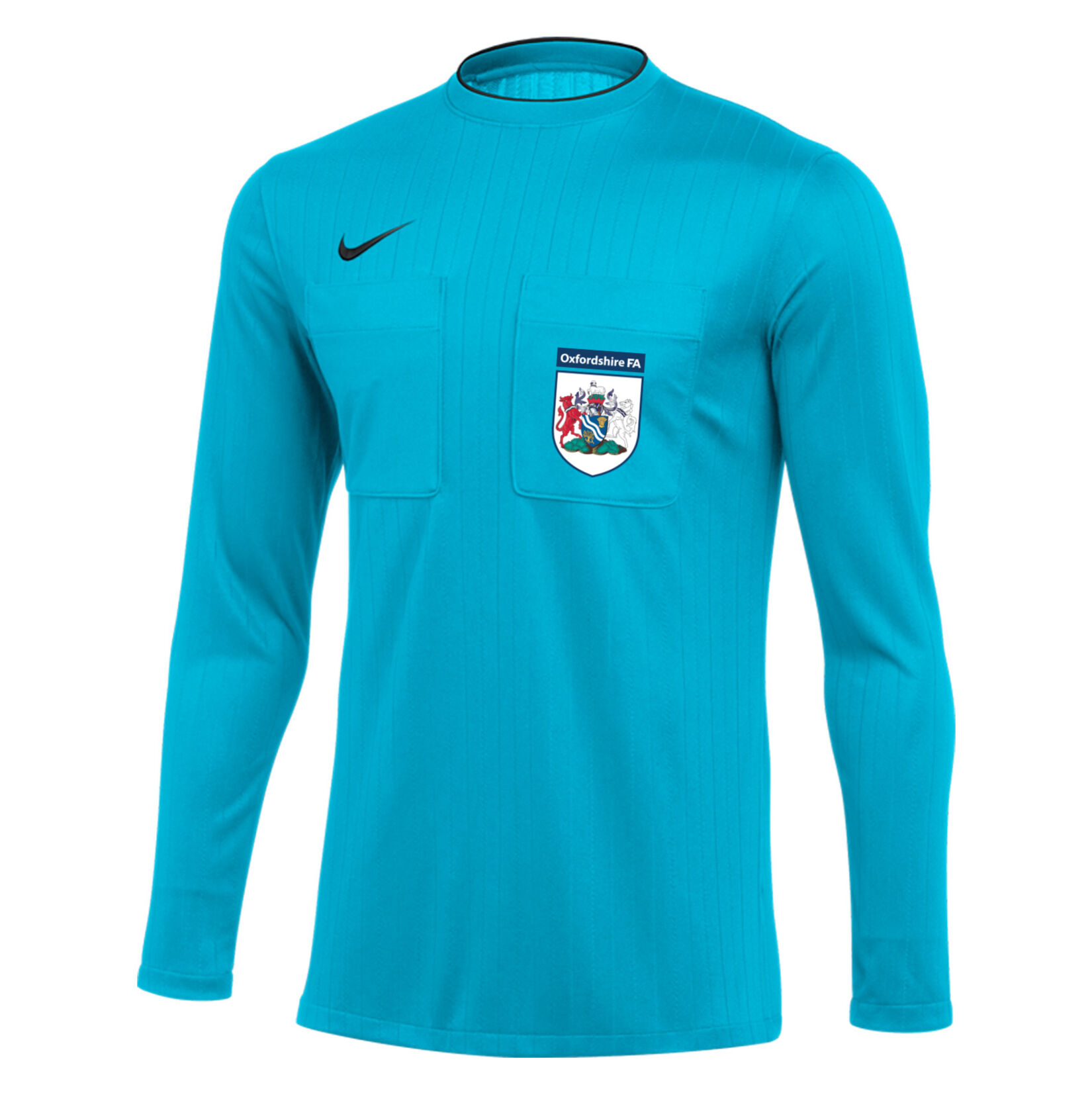 Nike Dry Referee II Top L/S - Chlorine Blue/Black