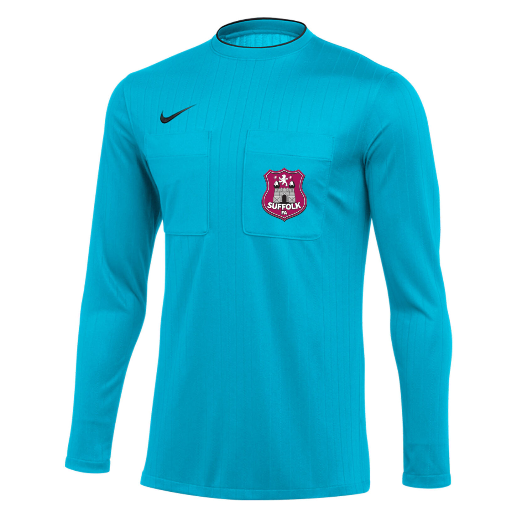 Nike Dry Referee II Top L/S - Chlorine Blue/Black