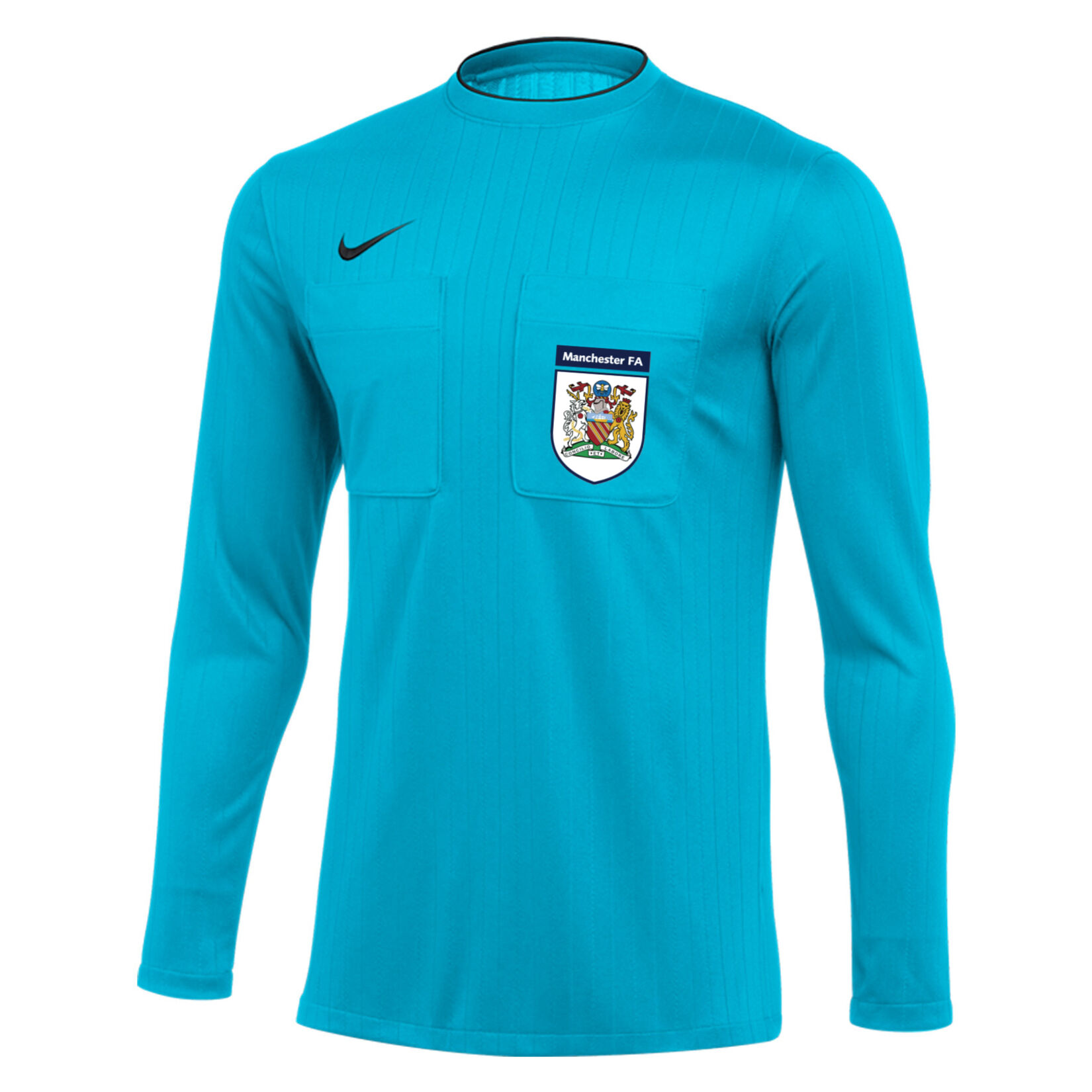 Nike Dry Referee II Top L/S - Chlorine Blue/Black