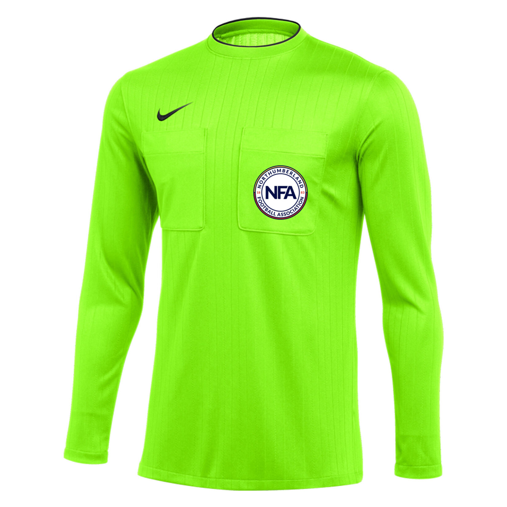 Nike Dry Referee II Top L/S - Volt/Black