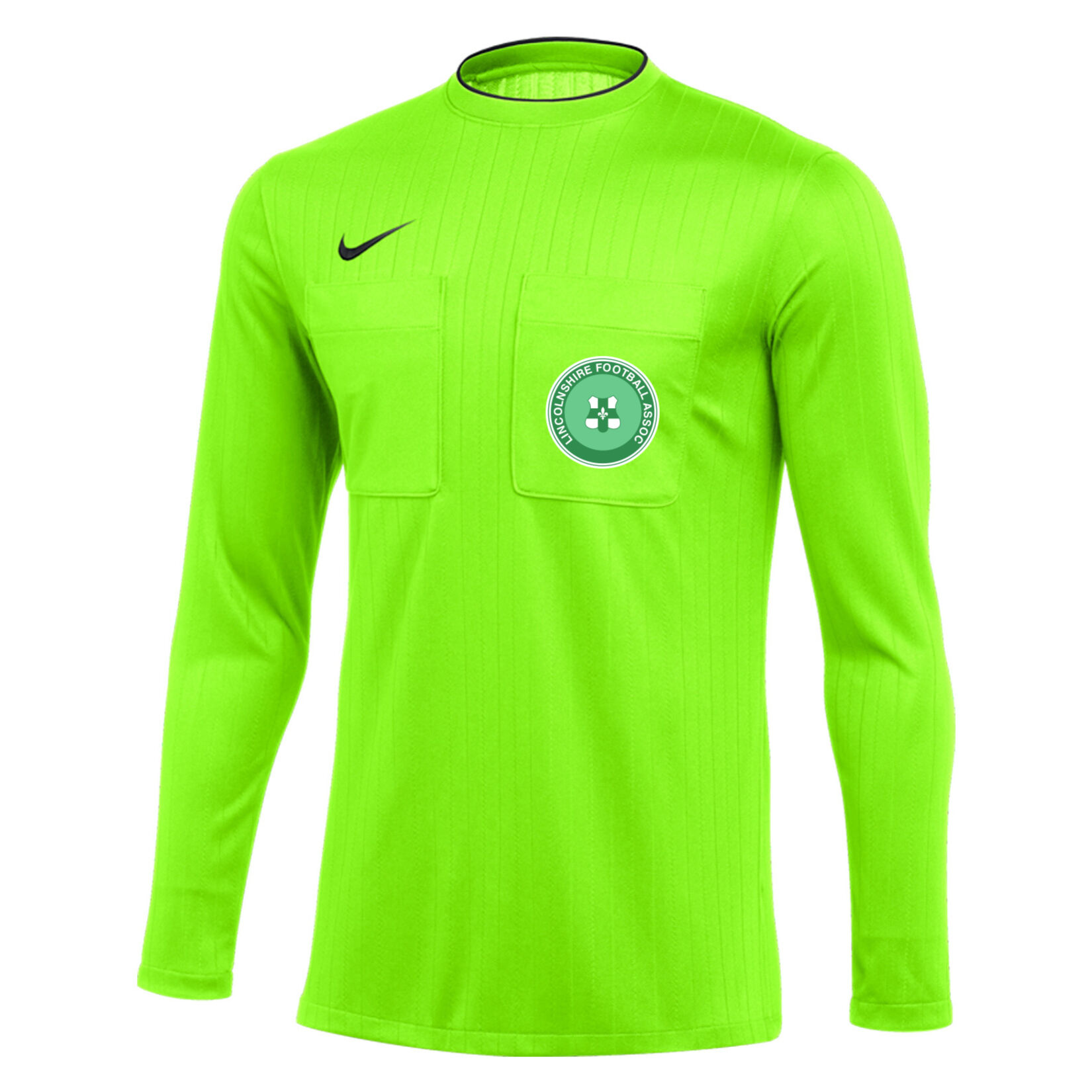 Nike Dry Referee II Top L/S - Volt/Black