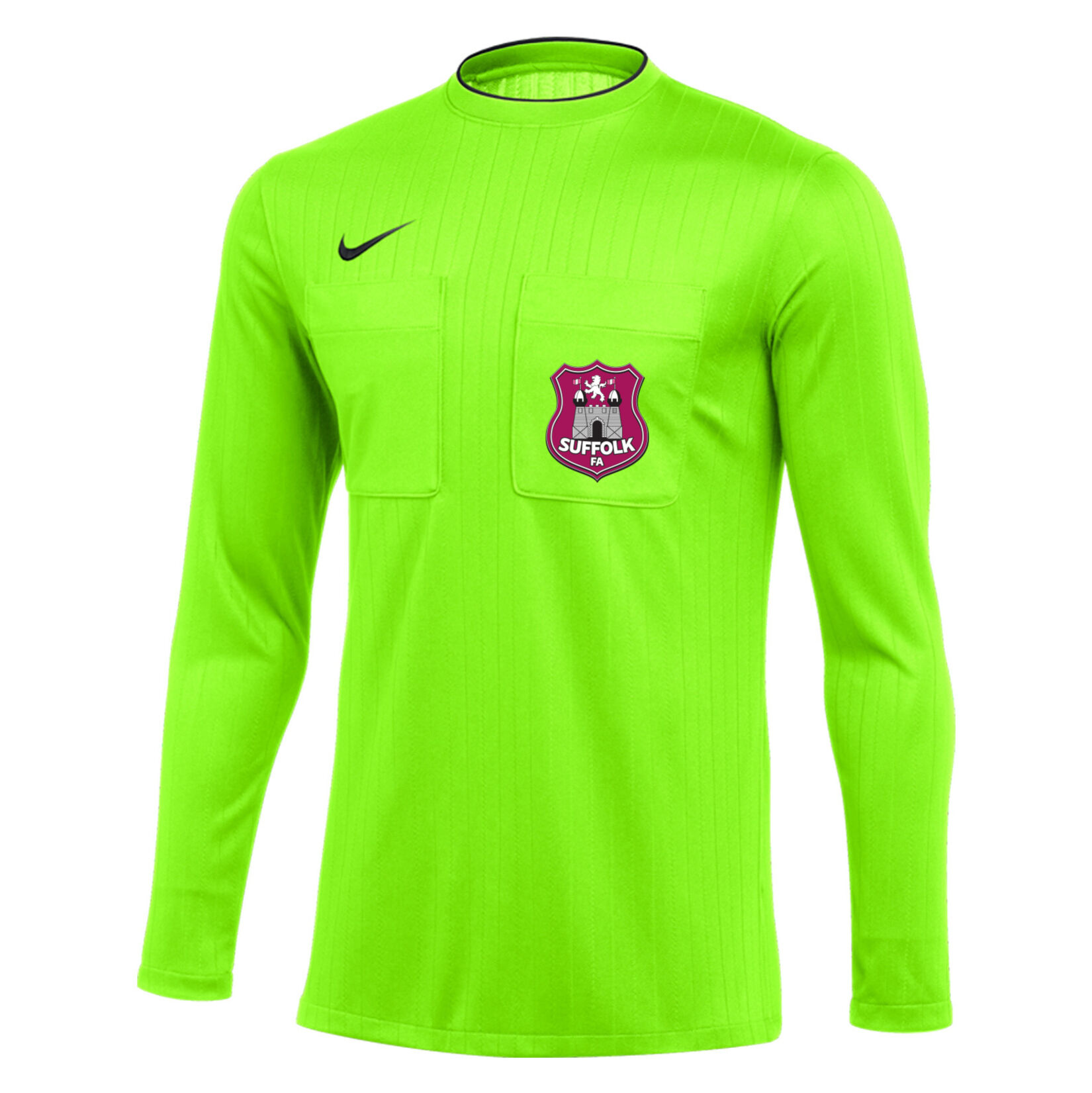 Nike Dry Referee II Top L/S - Volt/Black