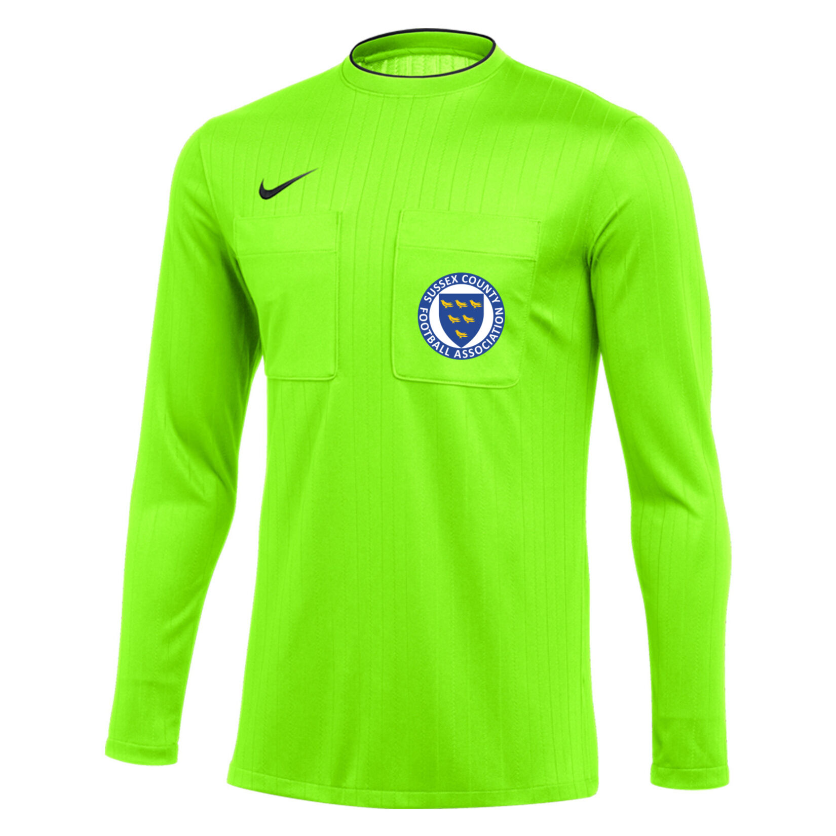 Nike Dry Referee II Top L/S - Volt/Black