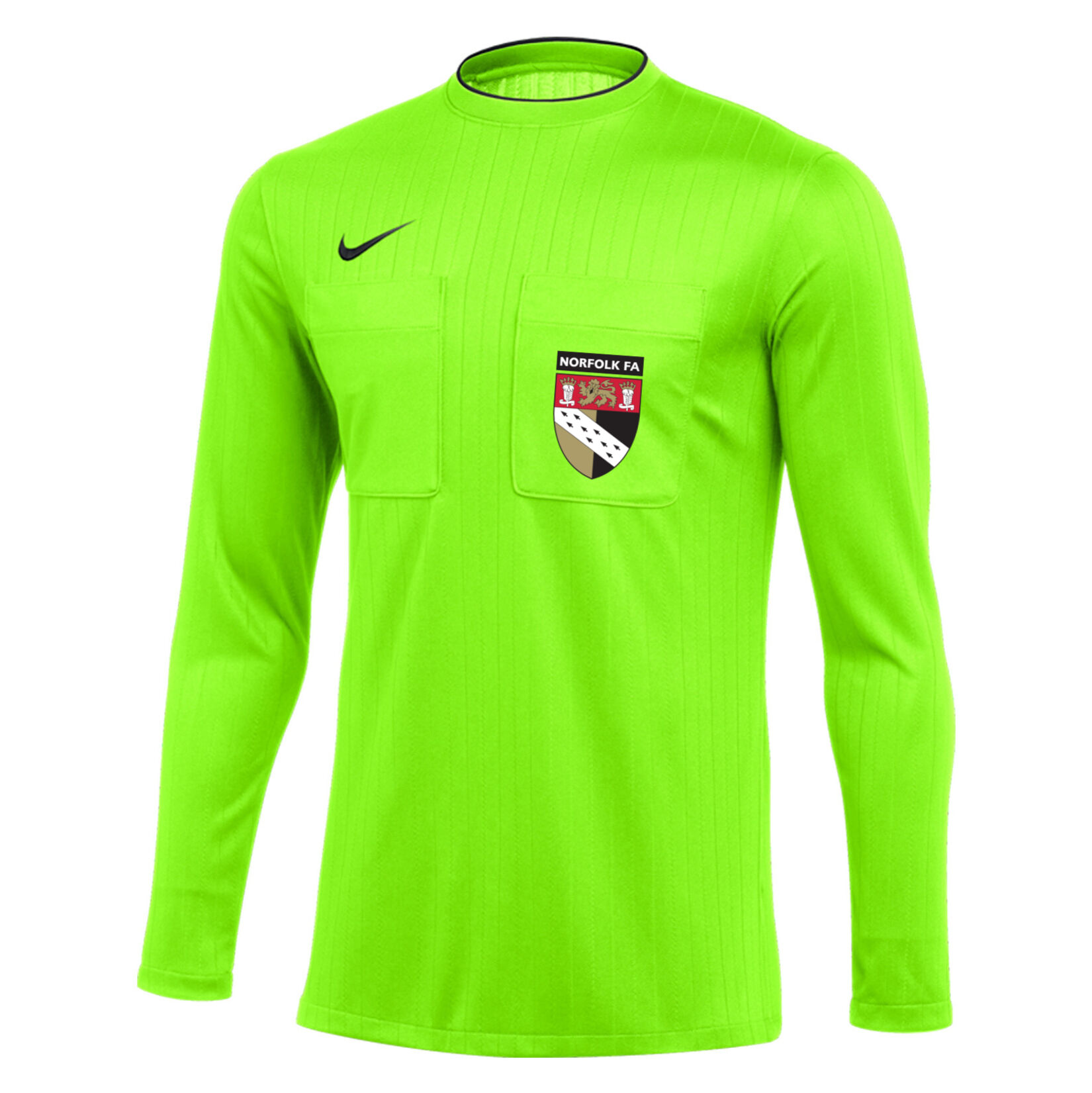 Nike Dry Referee II Top L/S - Volt/Black