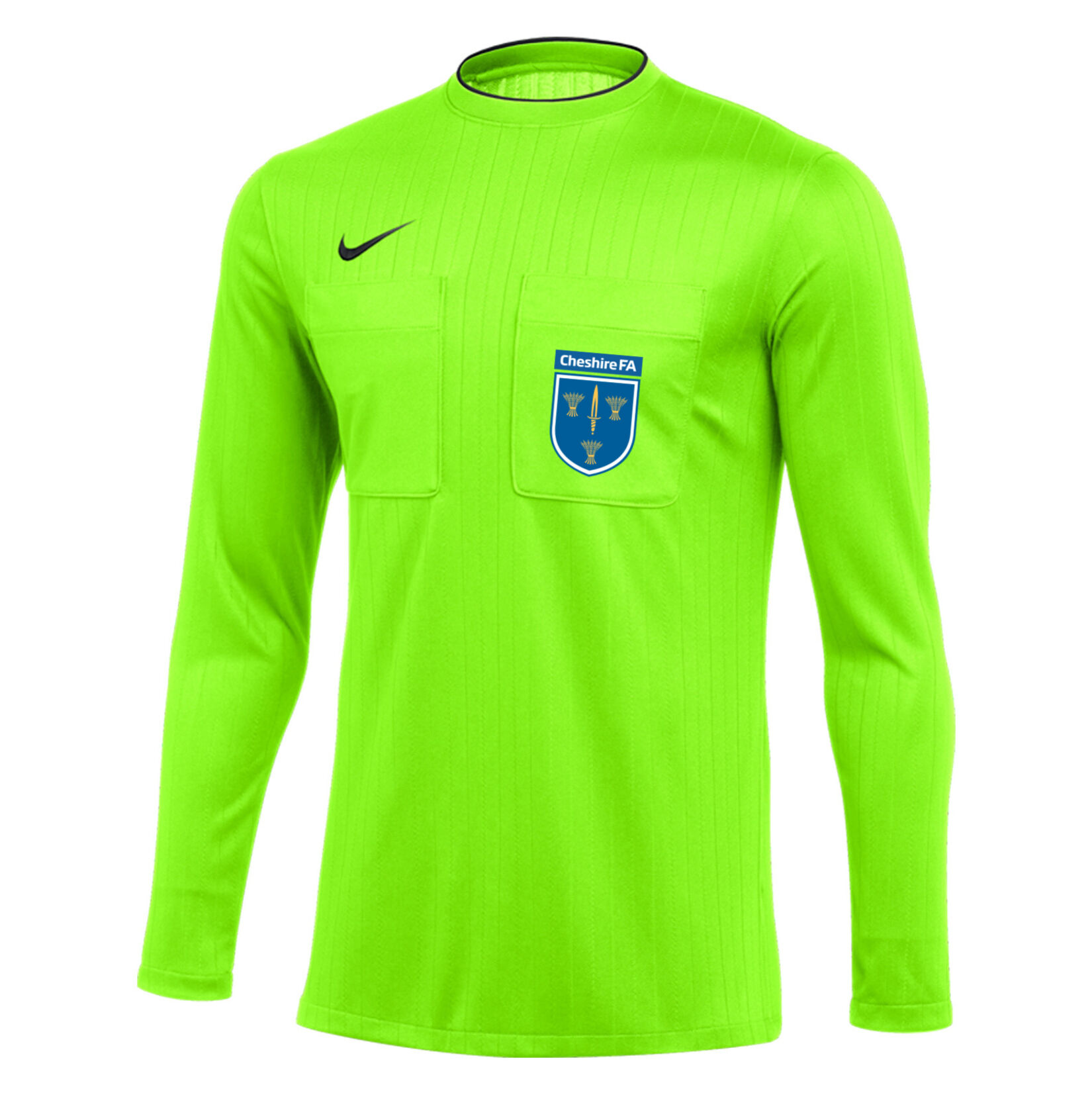Nike Dry Referee II Top L/S - Volt/Black