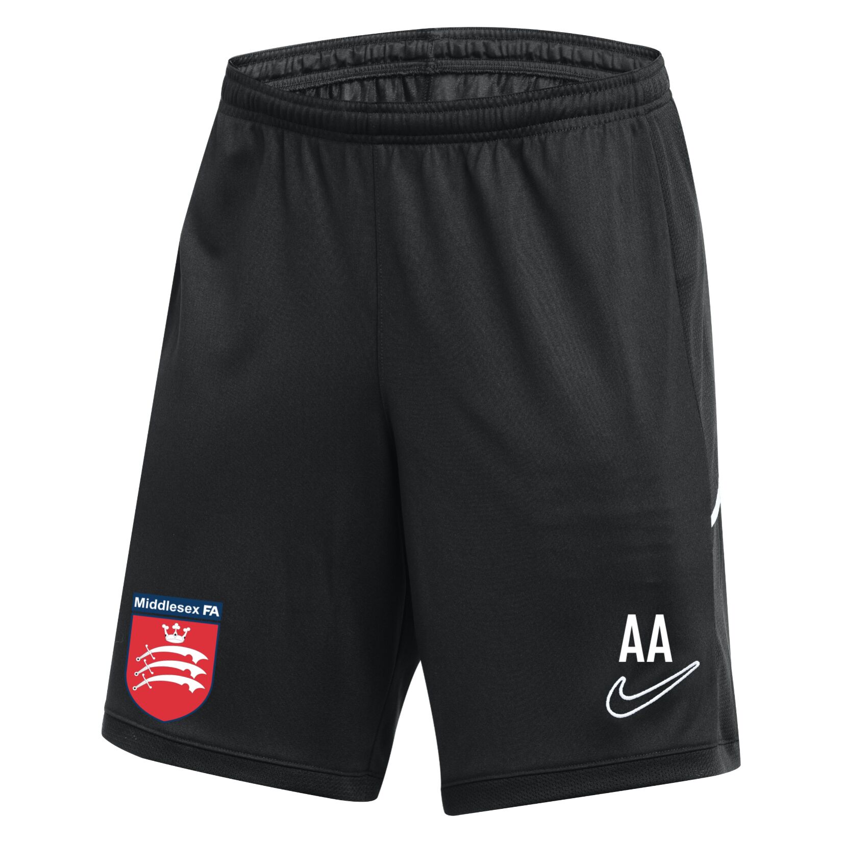 Nike Dri-FIT Academy 25 Shorts - Black/Black/White