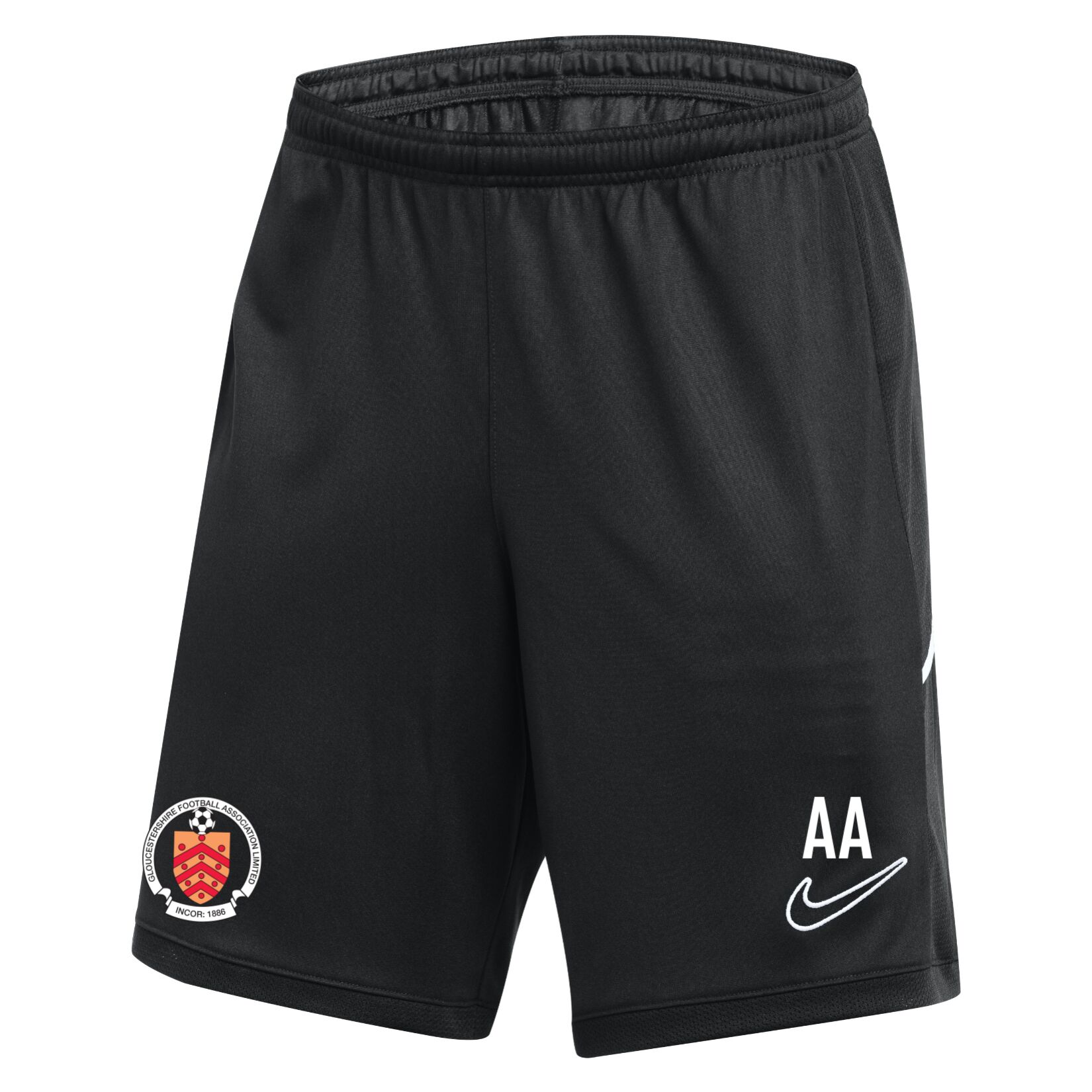 Nike Dri-FIT Academy 25 Shorts - Black/Black/White