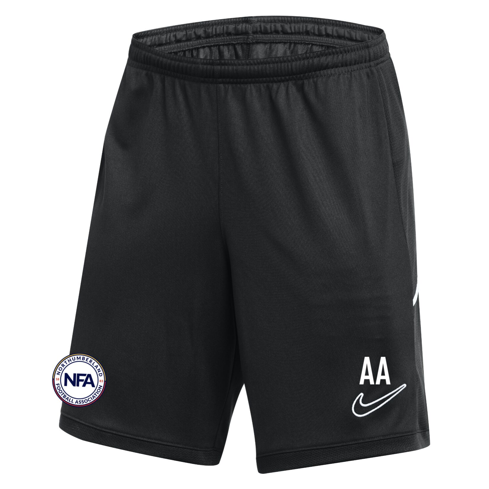 Nike Dri-FIT Academy 25 Shorts - Black/Black/White