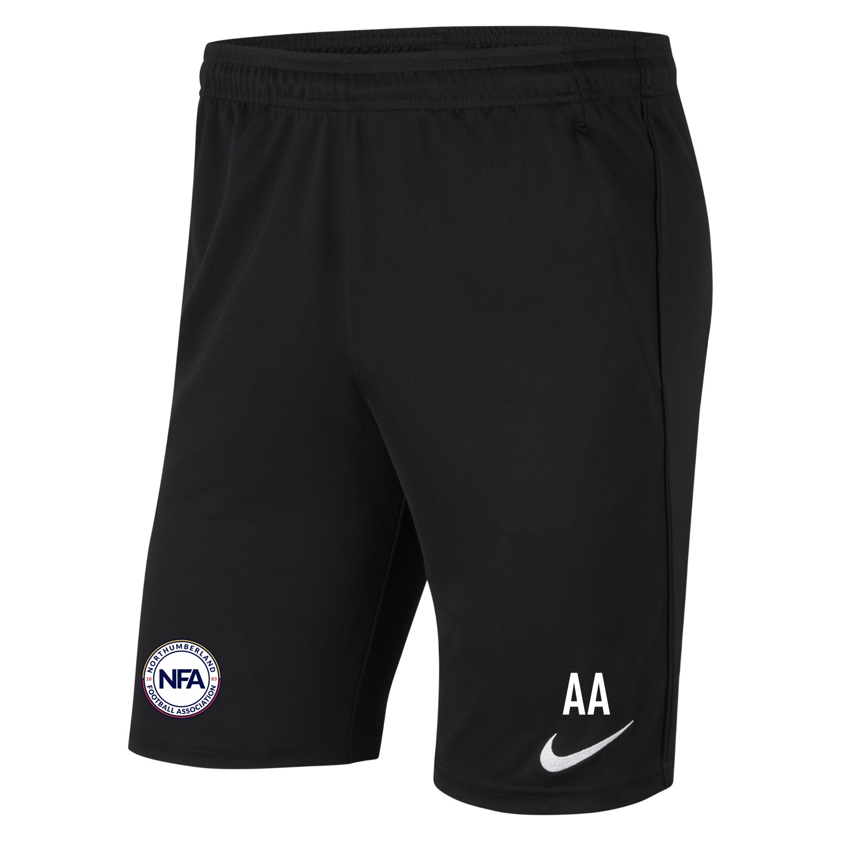 Nike Park 20 Pocketed Shorts (M) - Black/Black/White