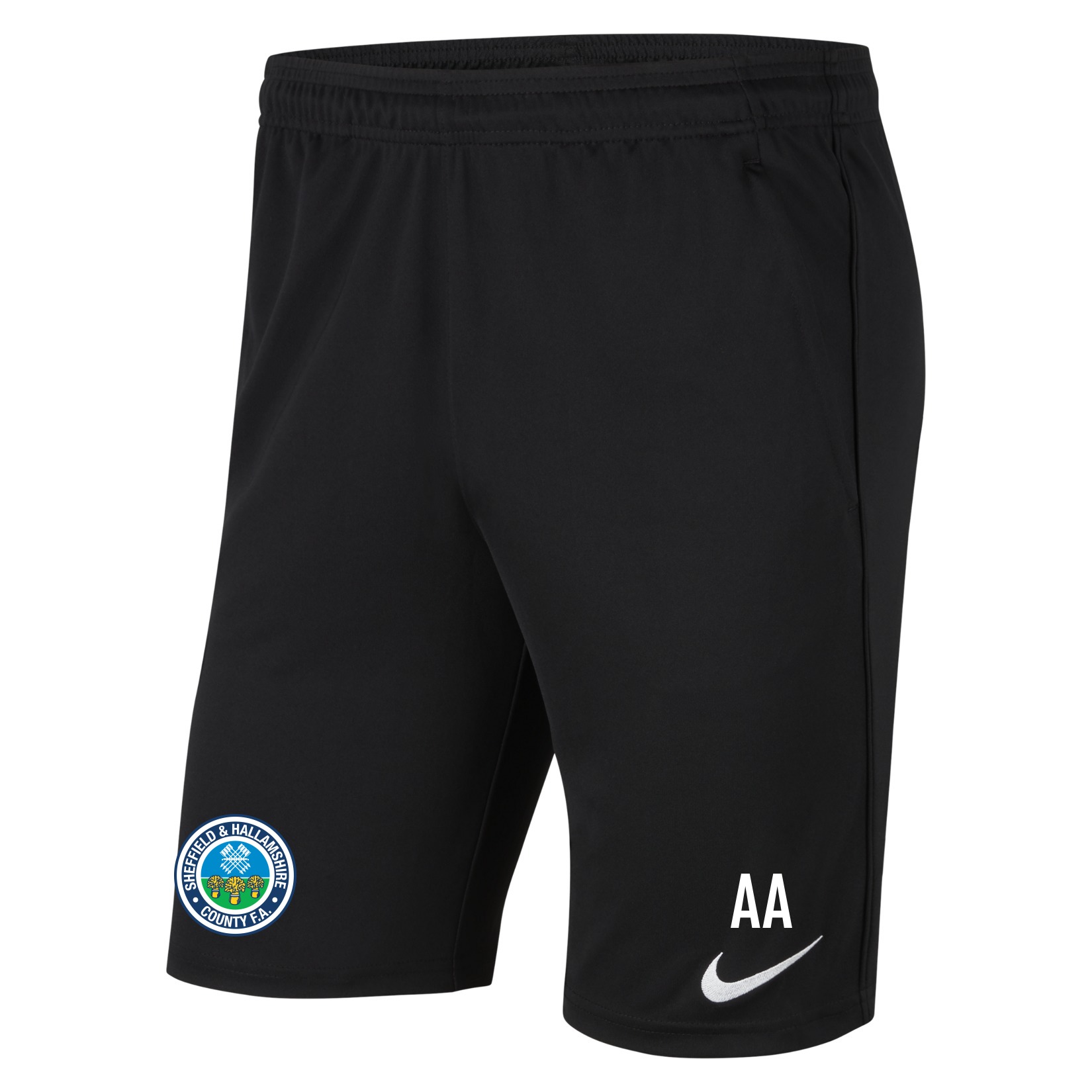 Nike Park 20 Pocketed Shorts (M) - Black/Black/White