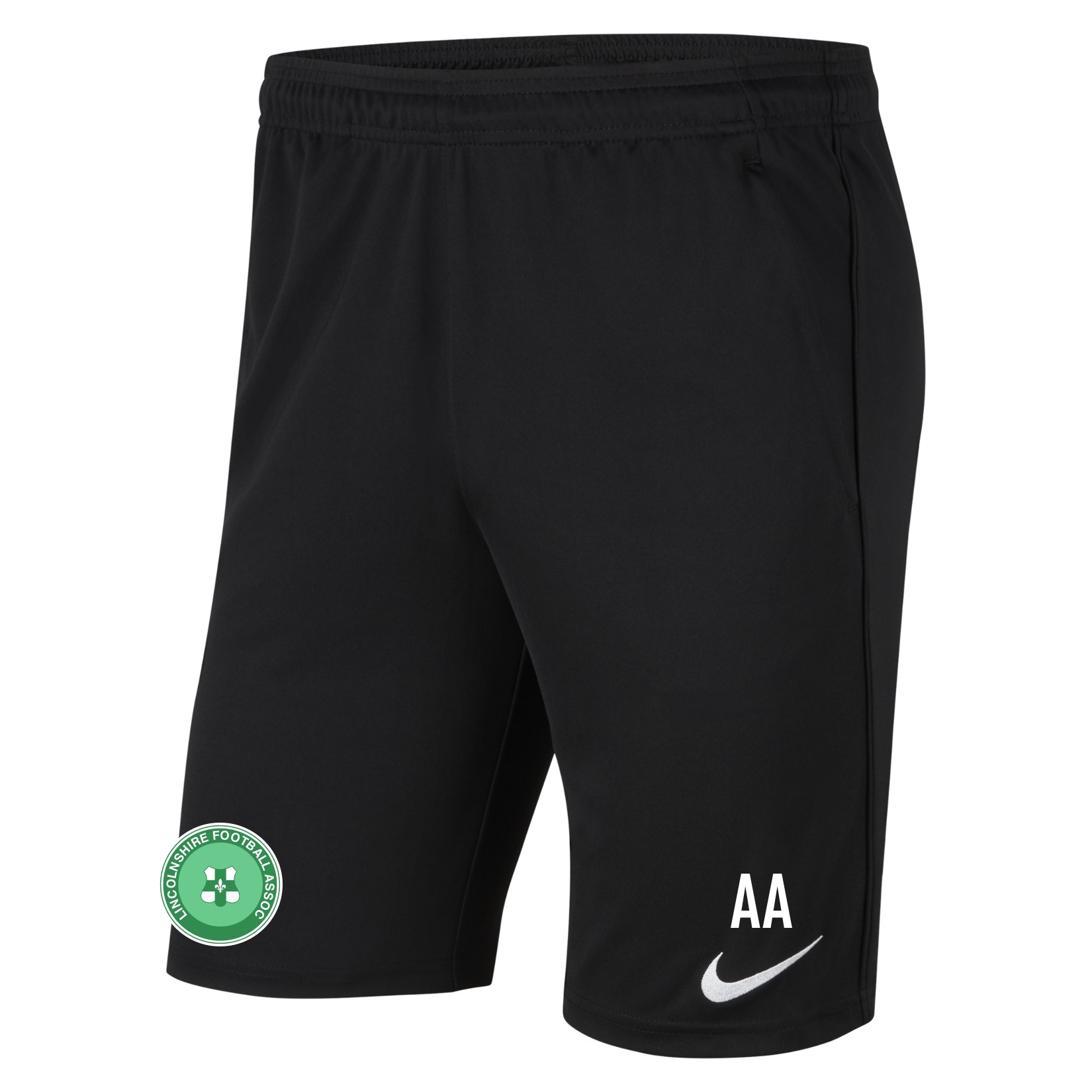 Nike Park 20 Pocketed Shorts (M) - Black/Black/White