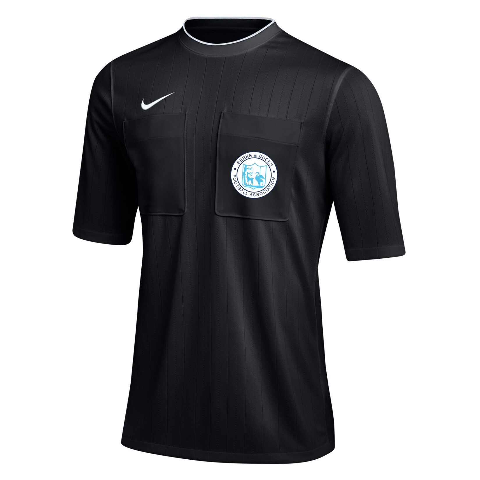 Nike Dry Referee II Top S/S - Black/White