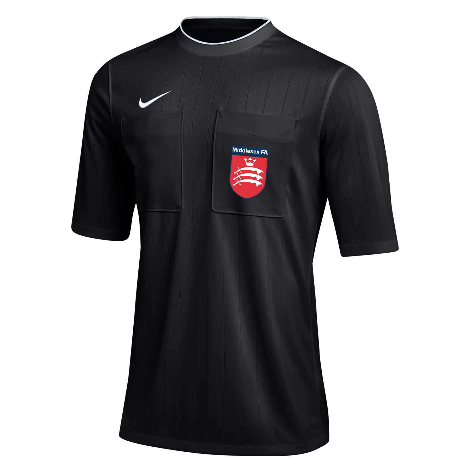 Nike Dry Referee II Top S/S - Black/White