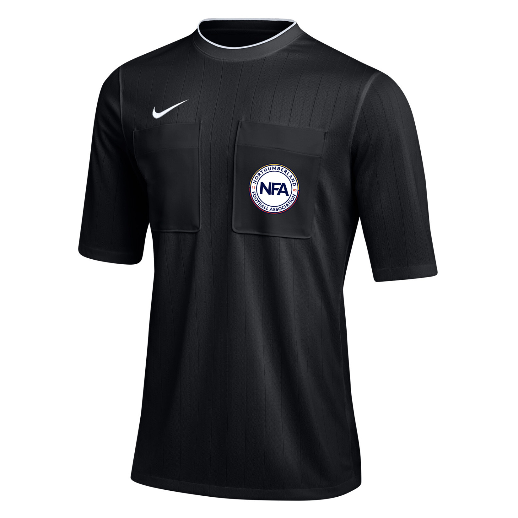 Nike Dry Referee II Top S/S - Black/White