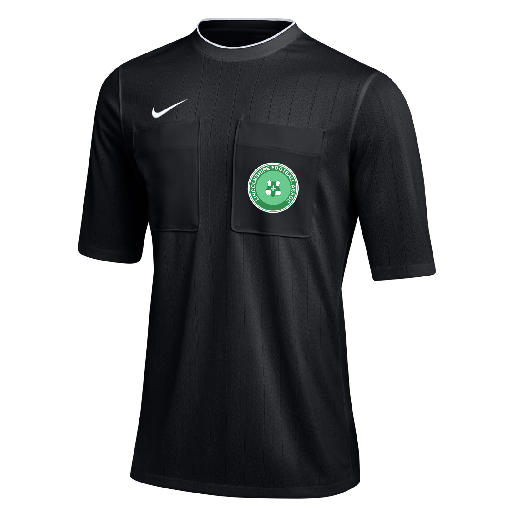 Nike Dry Referee II Top S/S - Black/White