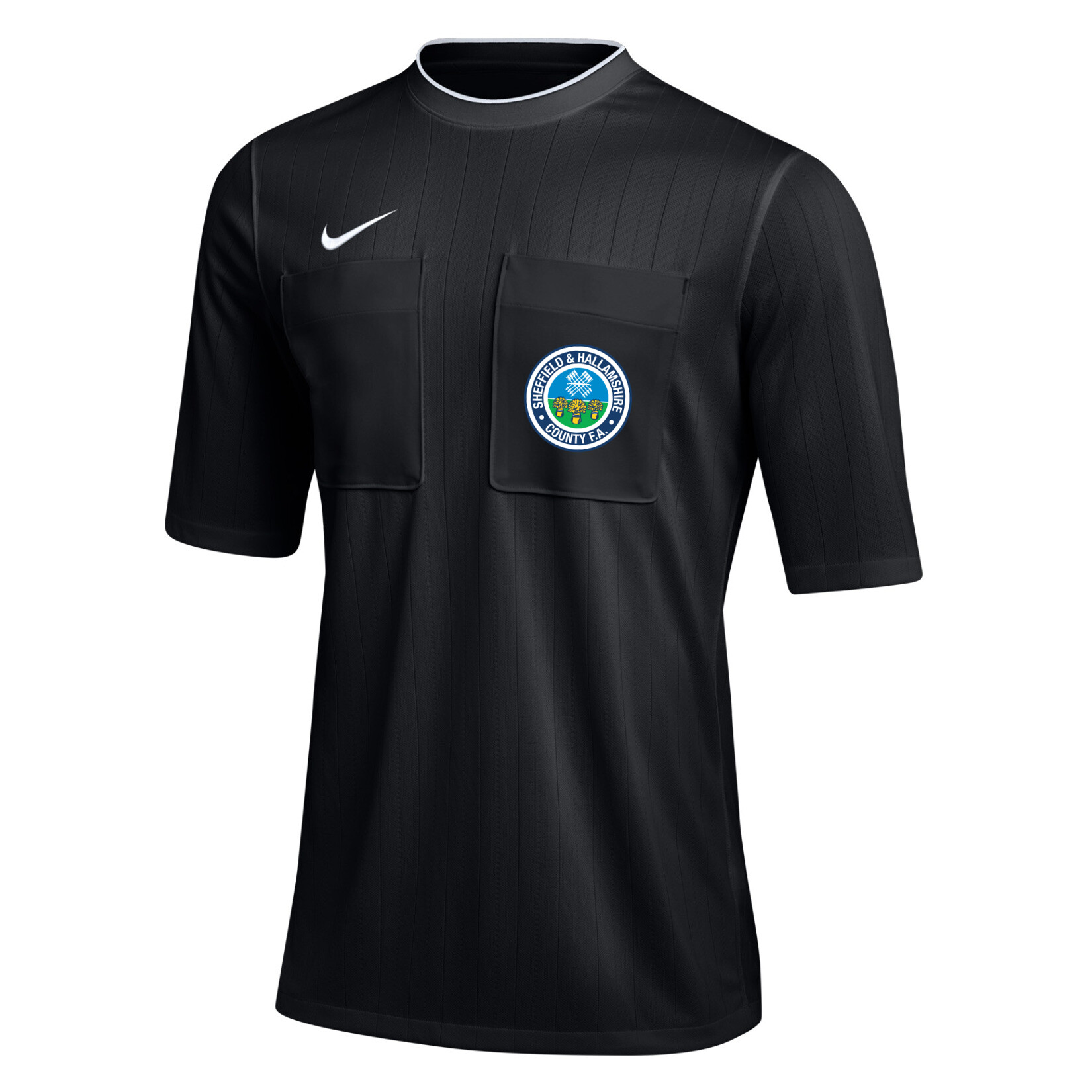 Nike Dry Referee II Top S/S - Black/White