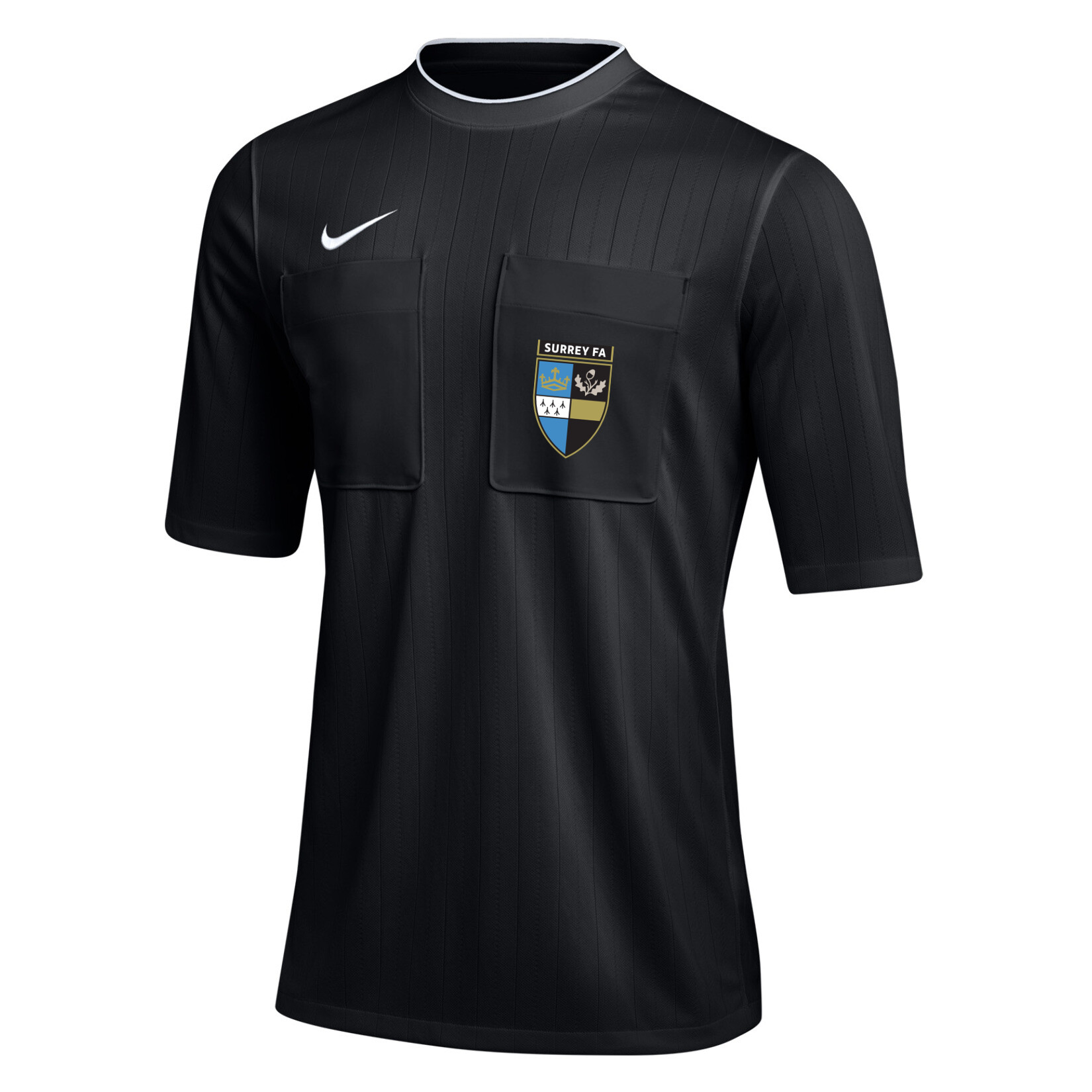 Nike Dry Referee II Top S/S - Black/White