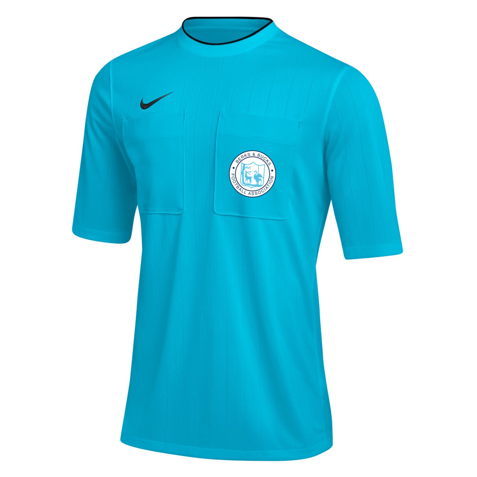 Nike Dry Referee II Top S/S - Chlorine Blue/Black