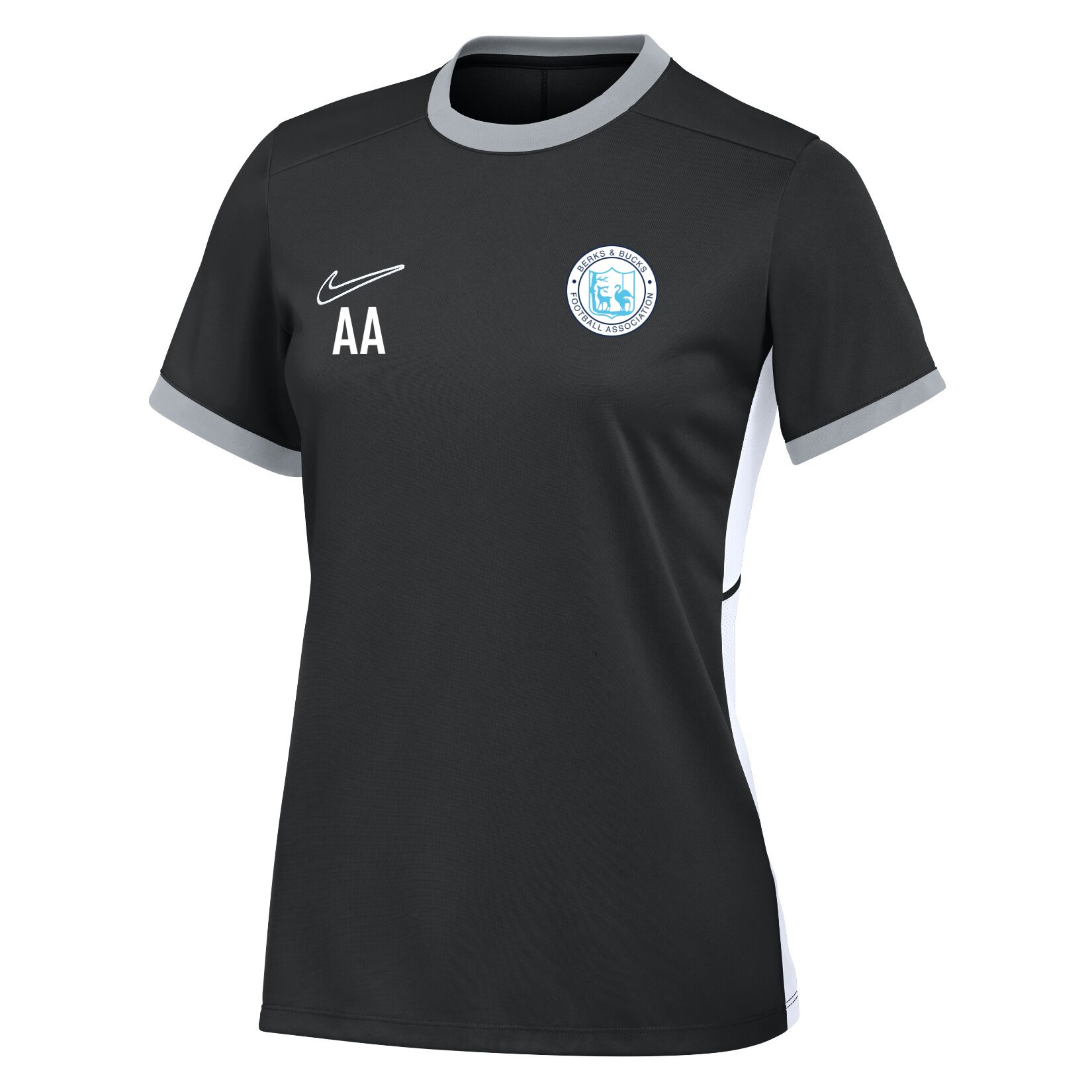 Nike Academy 25 Short-Sleeve Training Top (W) - Black/White/White